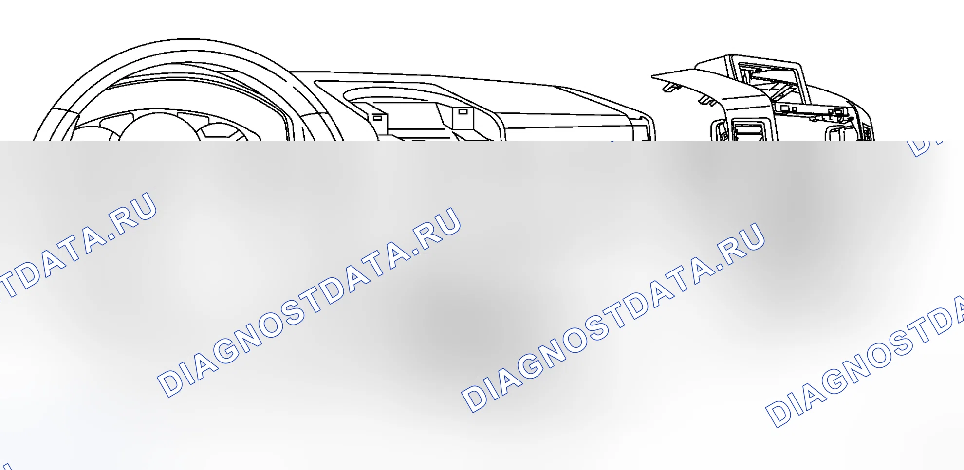 Рис. 110: КРЫШКА КЛАСТЕРА D. Honda N-WGN I