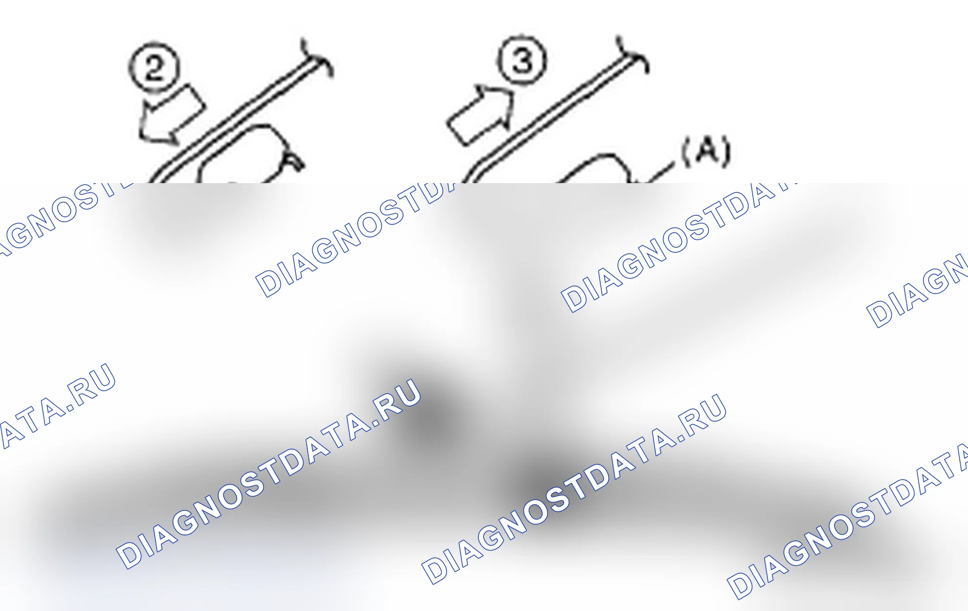 Рис. 41: Извлечение лезвия из руки. Subaru Impreza WRX GD/GG рестайлинг 2