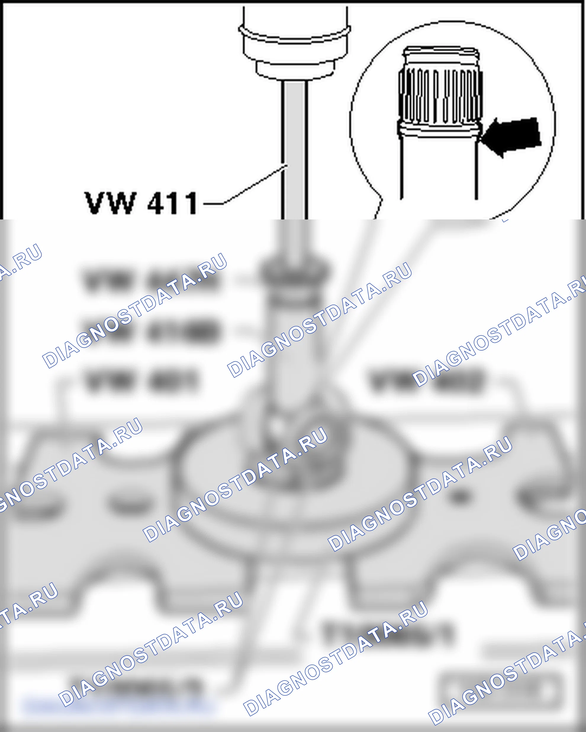 Детали и узлы приводного вала с шарниром типа трипод AAR3300i. Volkswagen Golf Mk5
