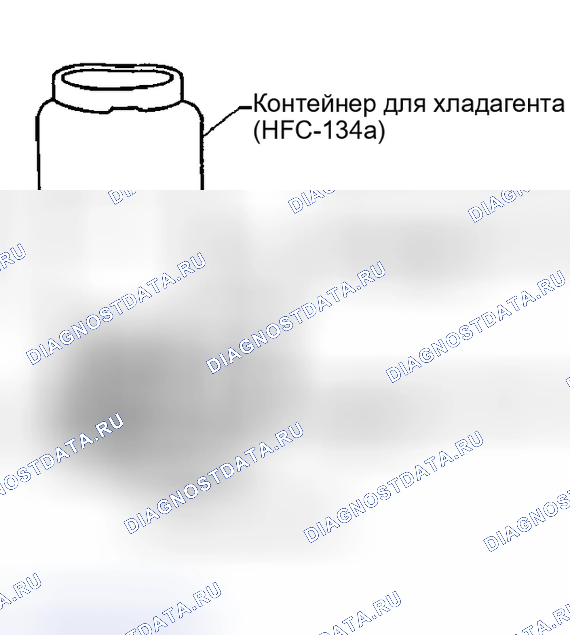 Рис. 76: ВЕСОВАЯ ШКАЛА ХЛАДАГЕНТА. Nissan Sentra B15