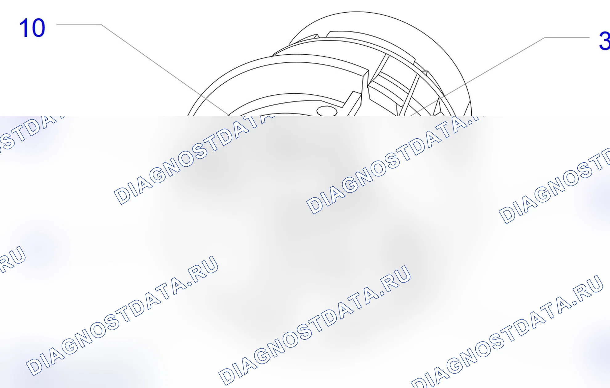 Распиновка разъёма X128. Opel Zafira A рестайлинг