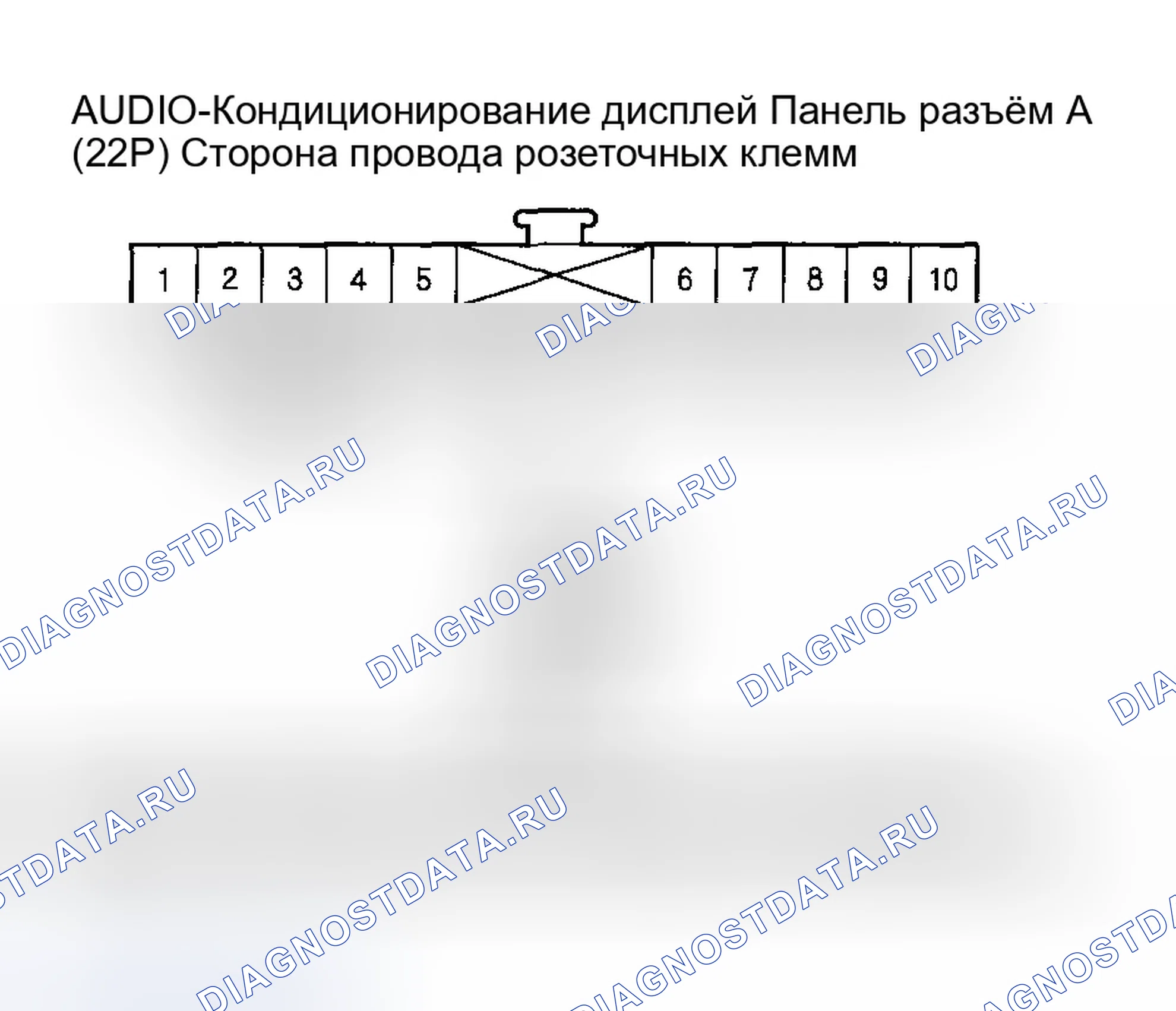 Рис. 220: Индикатор расшифровка кода ошибки B1227 или расшифровка кода ошибки C: разомкнутая цепь датчика температуры наружного воздуха. Honda Accord VII рестайлинг