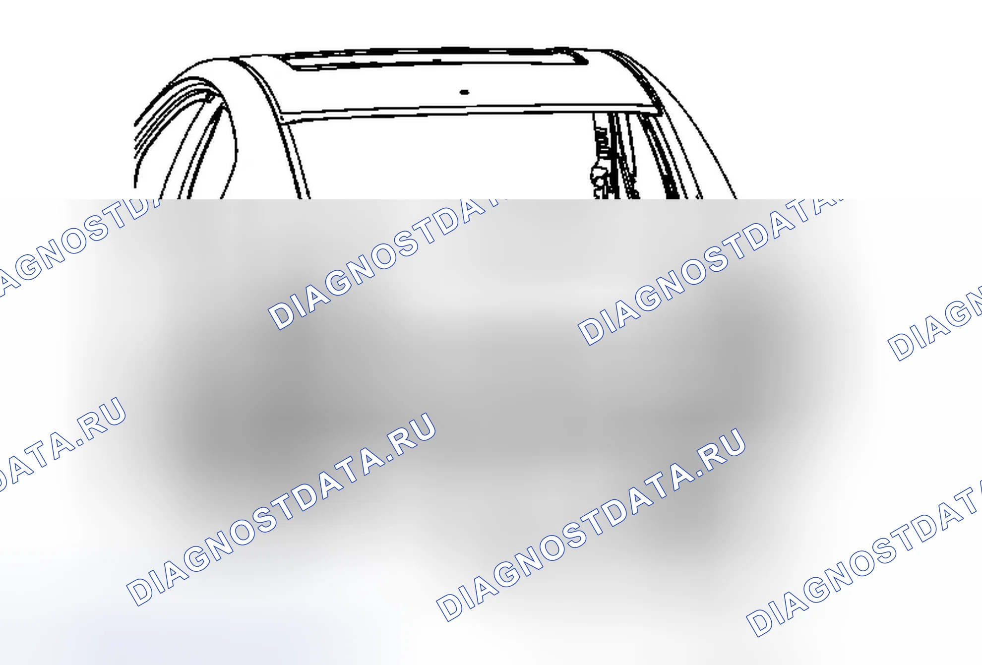 Рис. 21: Замена кронштейна задней панели бампера. Buick LaCrosse II