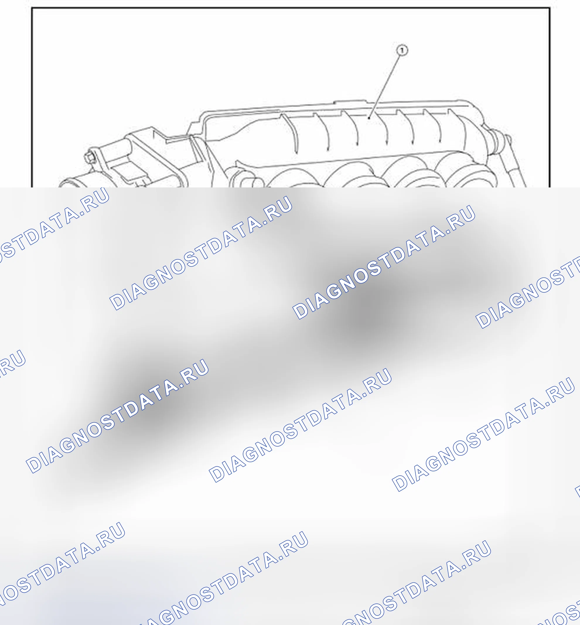 Рис. 38: ЛИНИЯ ИСПАРИТЕЛЬНЫХ ВЫБРОСОВ. Nissan Altima L33