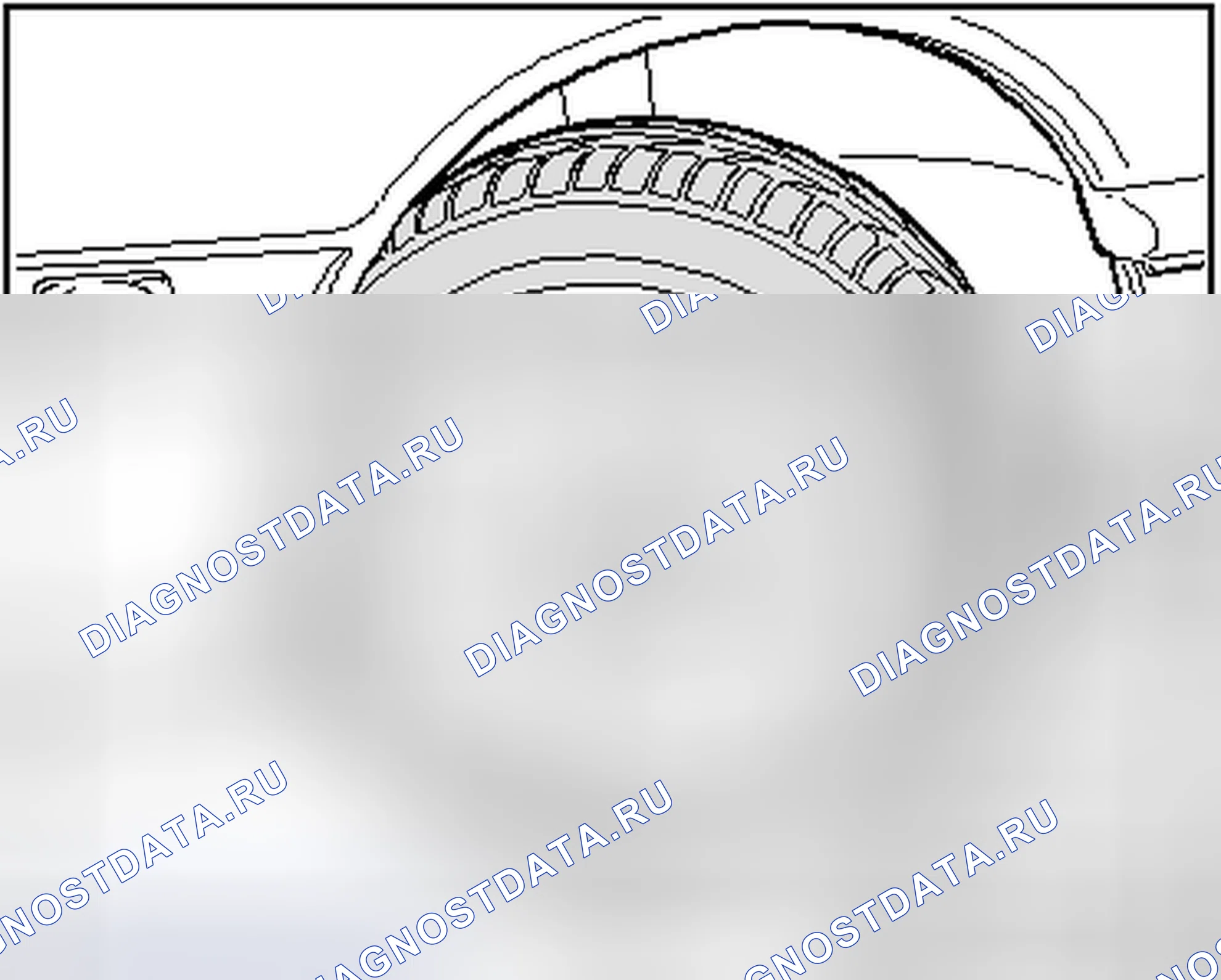 Рис. 161: ПОВРЕЖДЕНИЕ ПРИ УДАРЕ. Volkswagen Golf Mk7