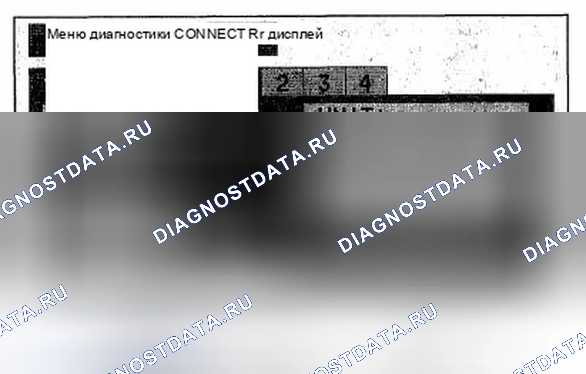 Рис. 6: Дисплей режима функции самодиагностики. Honda Odyssey IV