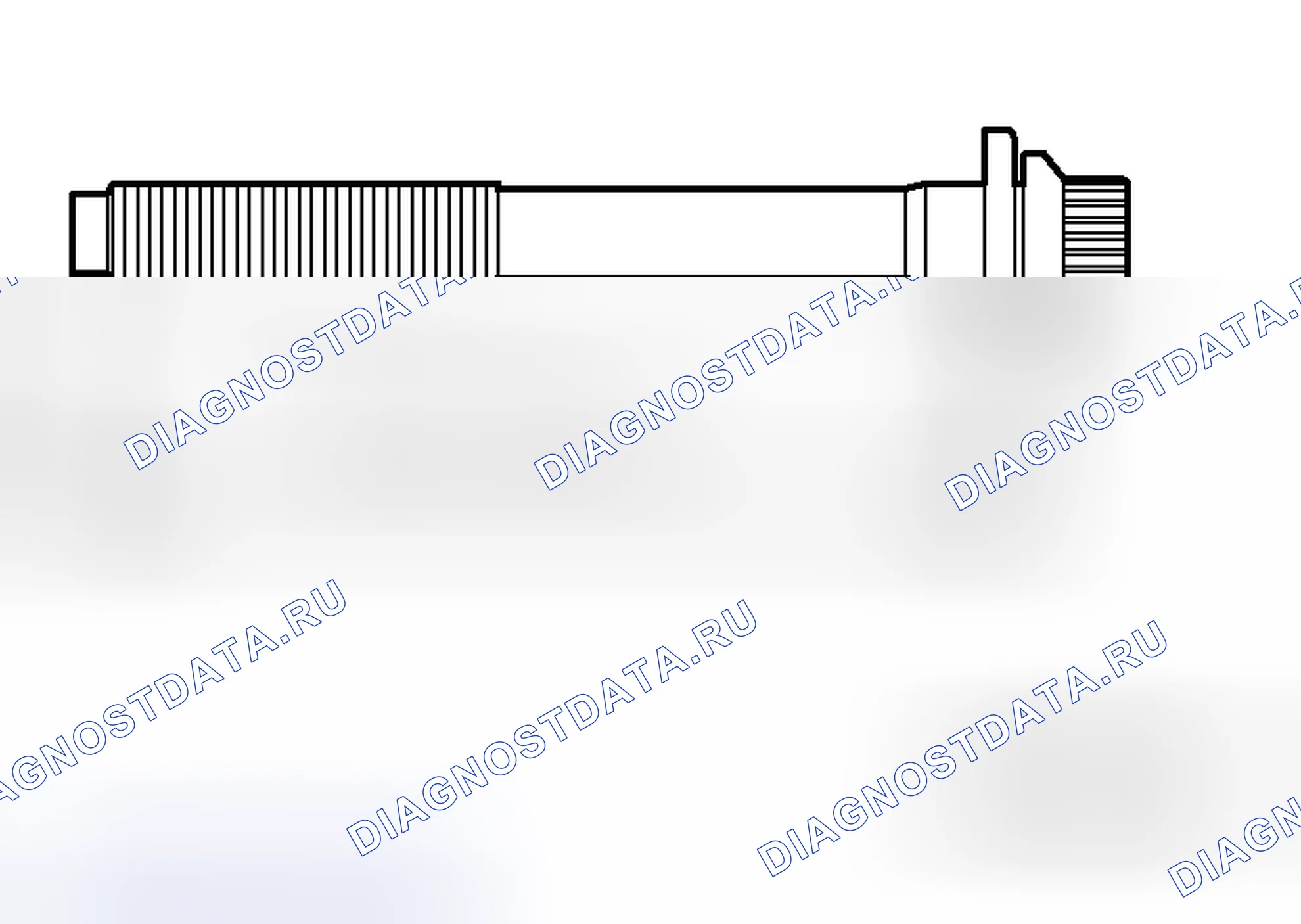 Рис. 411: >> D <<УСТАНОВКА БОЛТА ГОЛОВКИ ЦИЛИНДРА. Mitsubishi Lancer Evolution IX