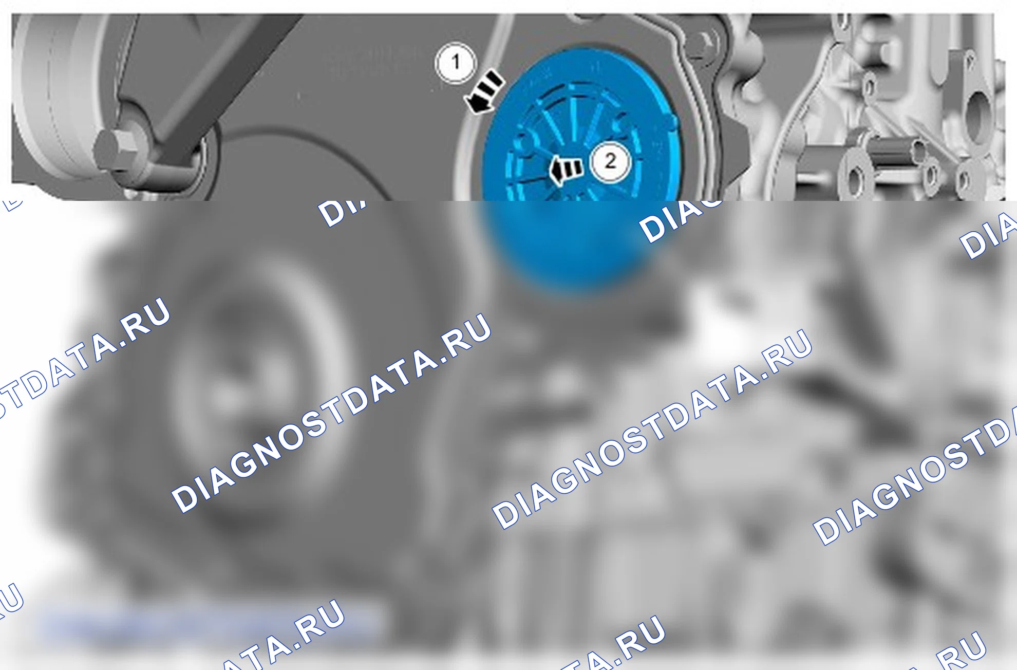 Разборка двигателя. Ford Transit VIII