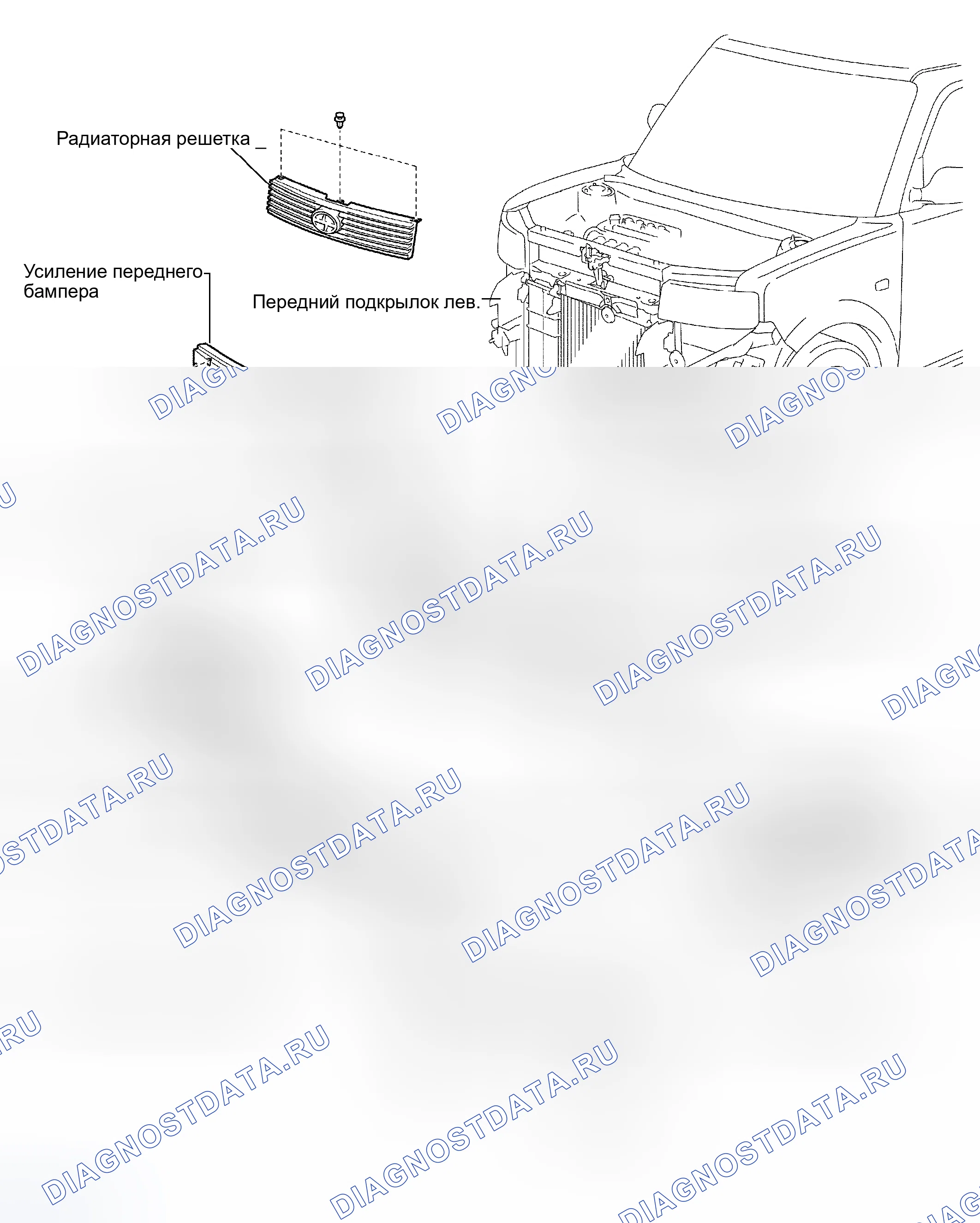 Рис. 1: КОМПОНЕНТЫ. Scion xB I
