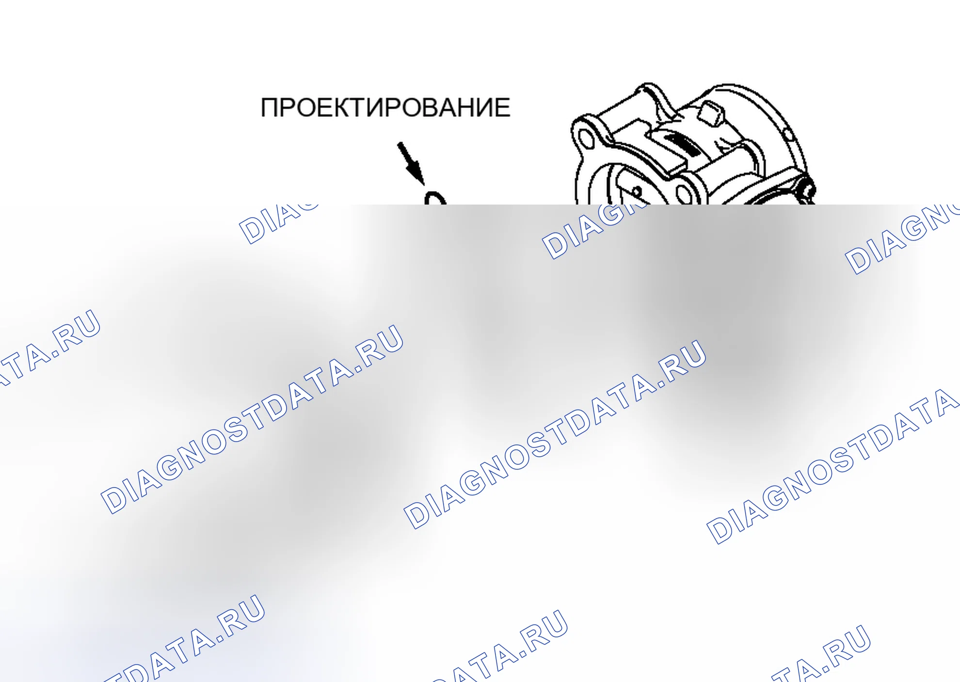 Рис. 396: >> C <<УСТАНОВКА ПРОКЛАДКИ КОРПУСА ДРОССЕЛЯ. Mitsubishi Lancer Evolution IX