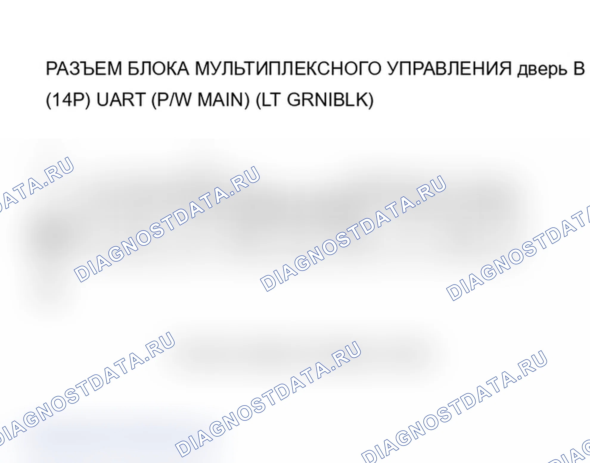 Рис. 115: B1141 расшифровка кода ошибки: потеря связи блока управления дверным мультиплексором с переключателем стеклоподъемника переднего пассажира. Acura TL III