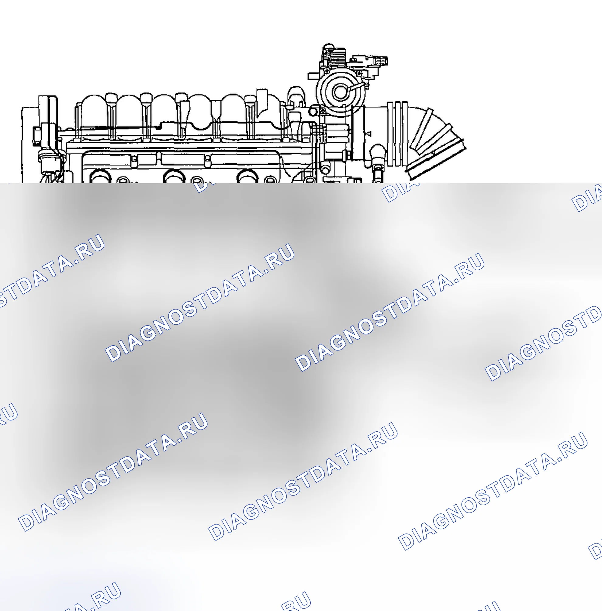 Рис. 7: РАСПОЛОЖЕНИЕ ВАКУУМНЫХ ШЛАНГОВ. Geely Tugella I рестайлинг