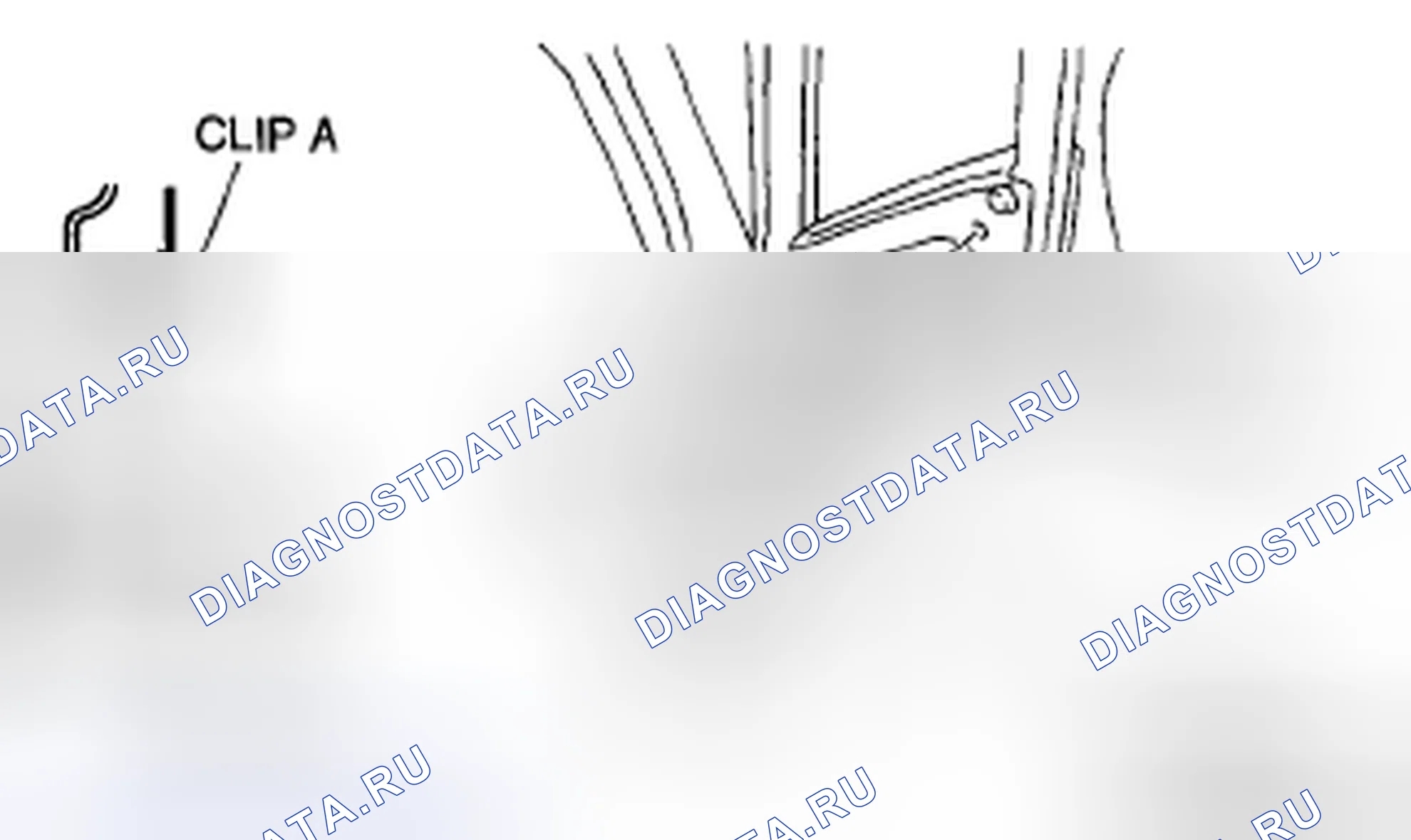 Рис. 23: СНЯТИЕ / УСТАНОВКА ВНУТРЕННЕГО ГАРНИРА. Mazda 5 I рестайлинг