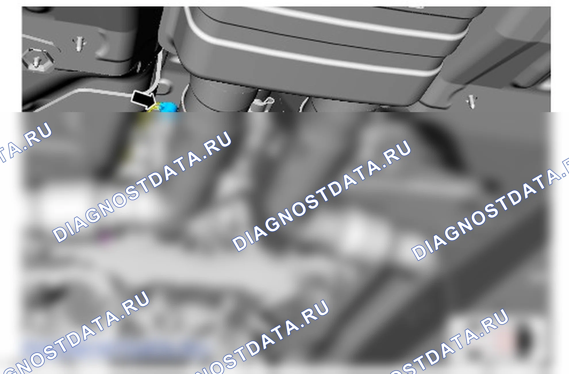 Как снять и установить Переключатель реверсивной лампы. Ford Mustang VI