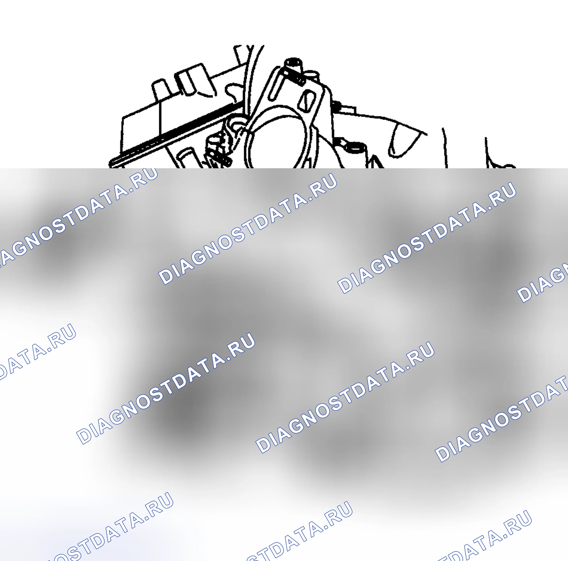 Рис. 997: Установка подводного переводника (C3500HD). GMC Cab & Chassis Sierra 3500 GMT800 early
