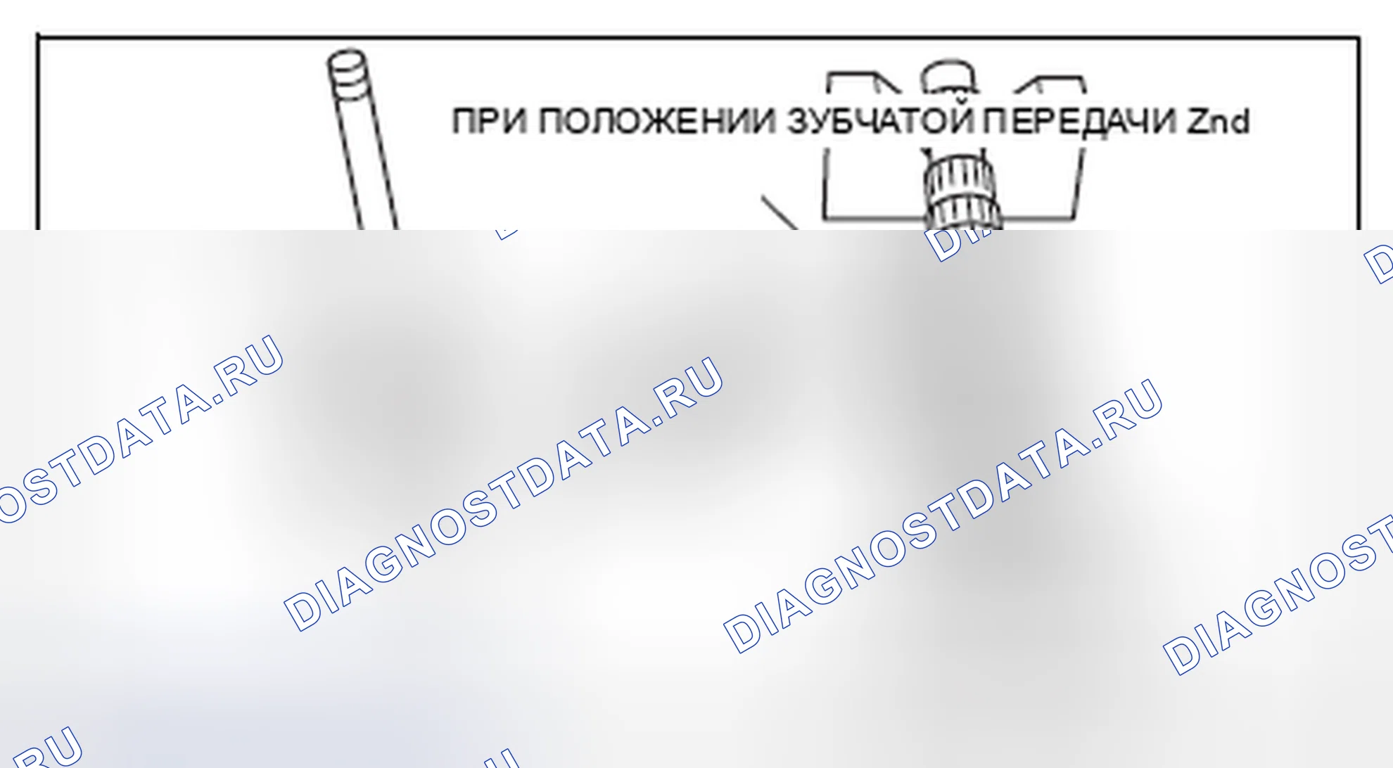 Рис. 445: Проверка зубчатых колес вторичного вала. Honda CR-V IV рестайлинг