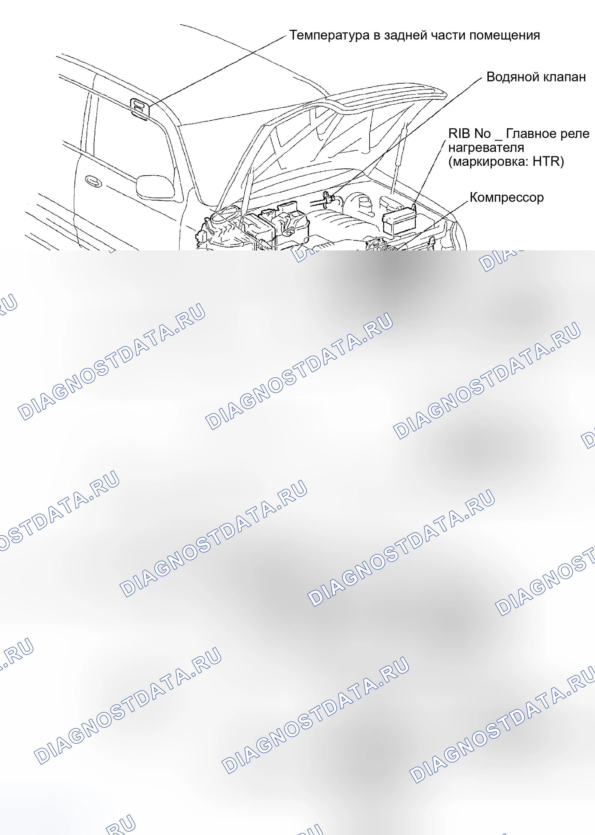 Рис. 107: РАСПОЛОЖЕНИЕ. Toyota Sequoia I