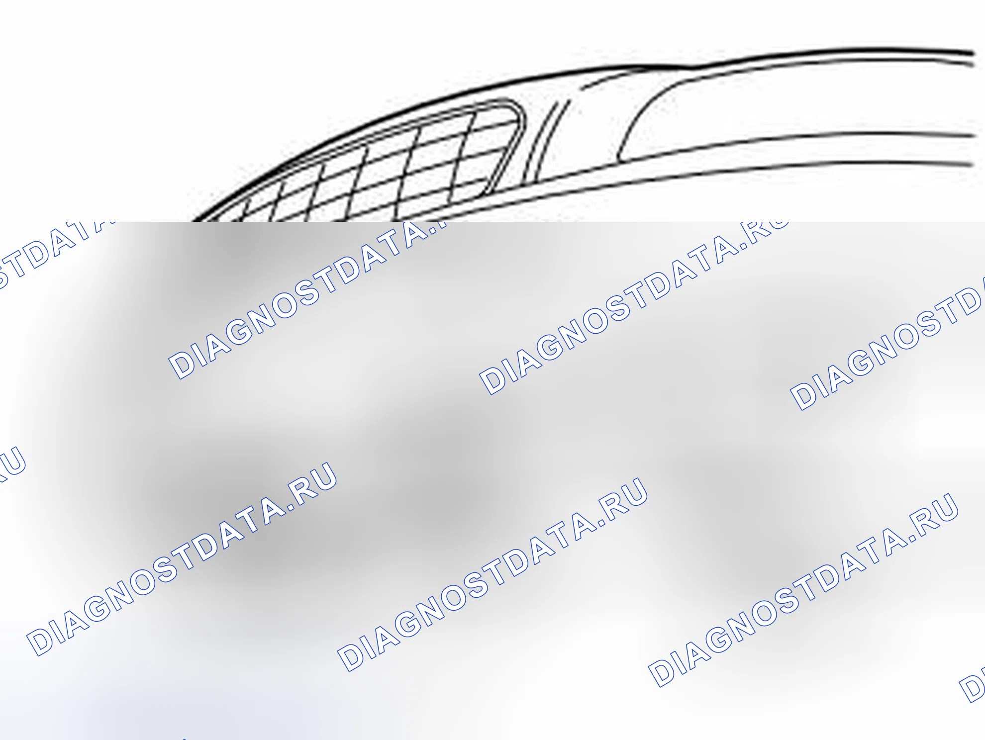 Рис. 122: Защитная панель. Volvo XC70 I рестайлинг