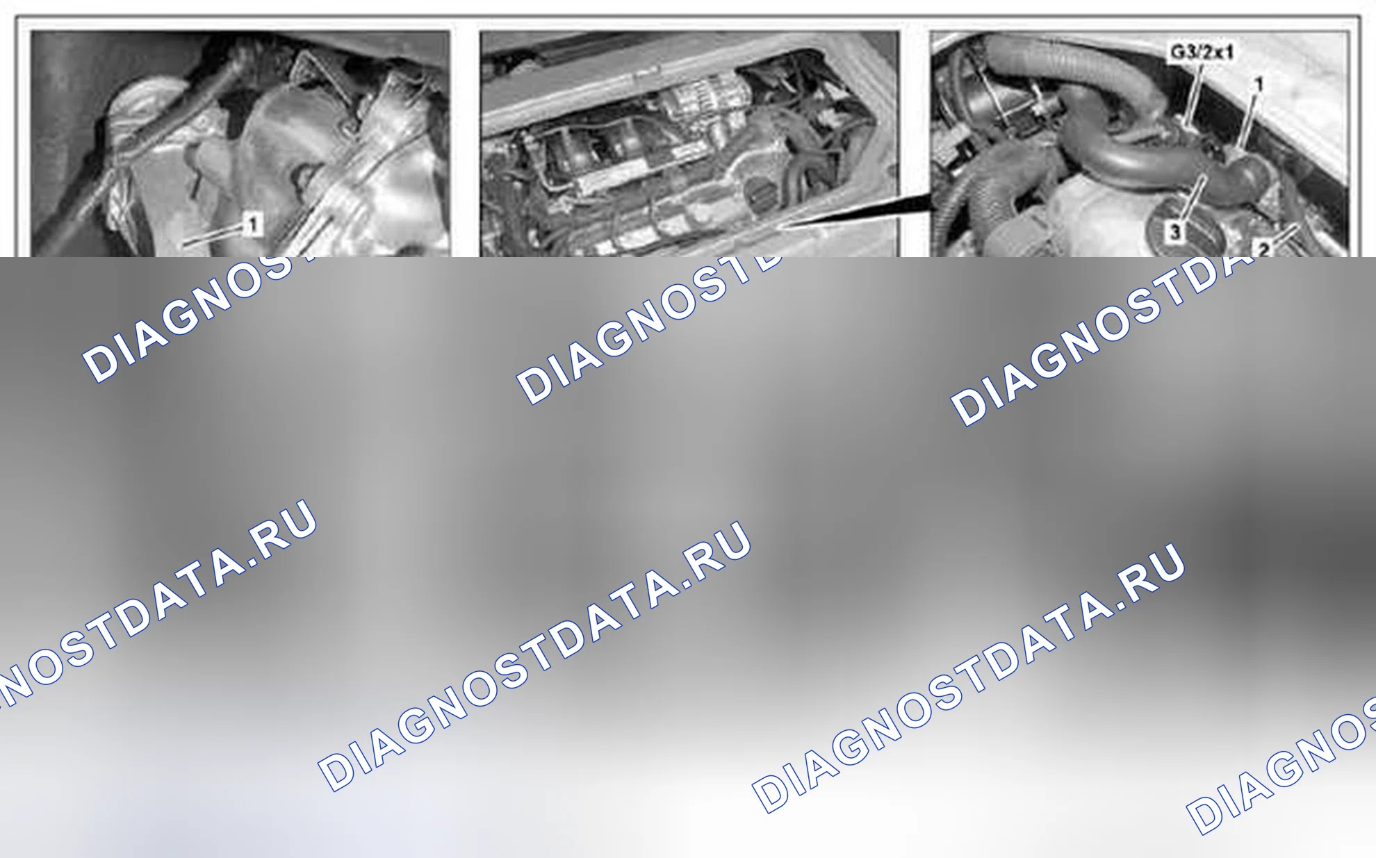 Рис. 35: Демонтаж / монтаж клапана для системы вторичного воздуха - AR14.30-P-8200MCU. Kia Soul I