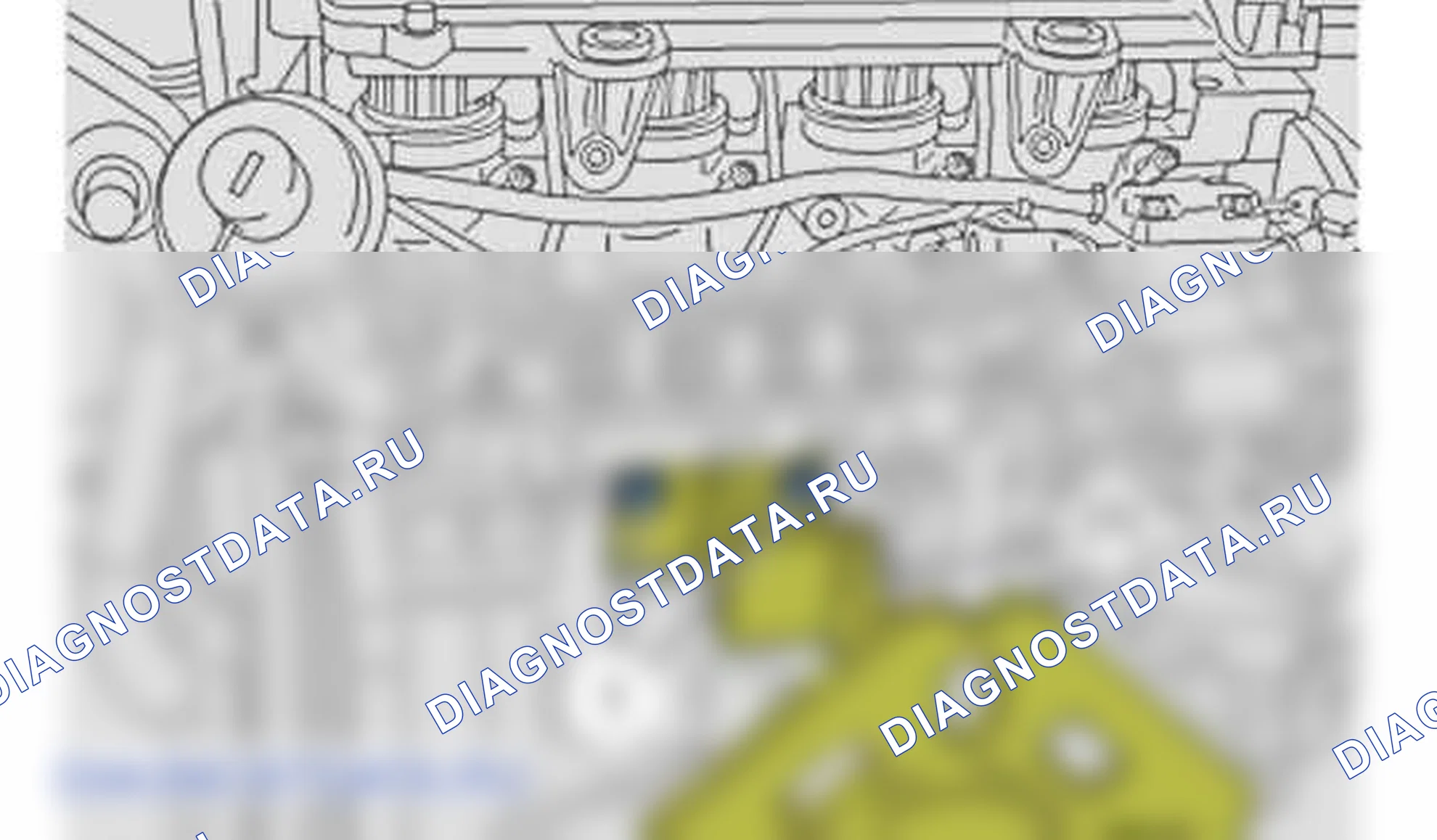 Установка: двигатель на подставке — b1bp30dd. Citroen C1 I