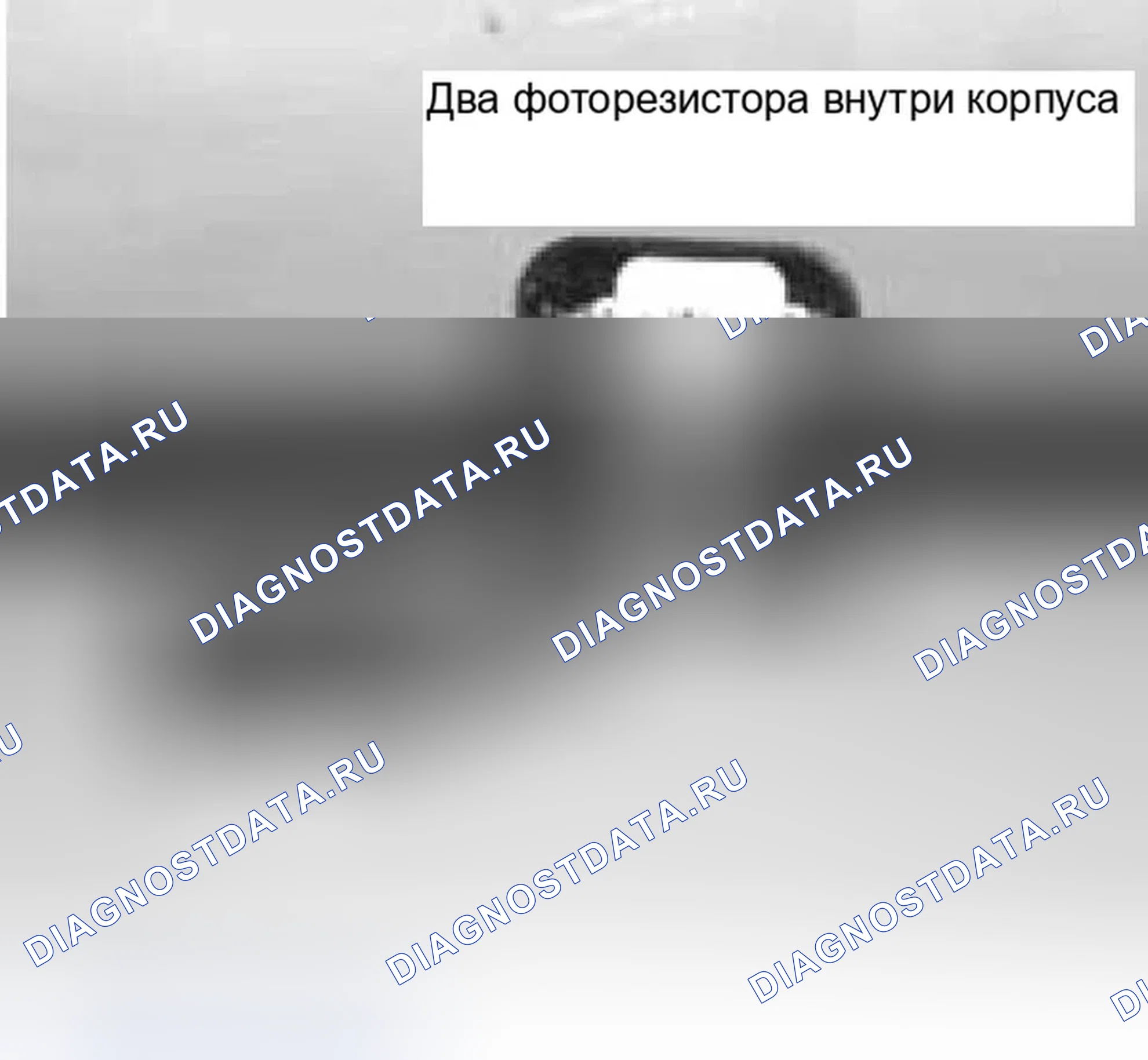 Рис. 244: Идентификация фоторезисторов. BMW X5 E53