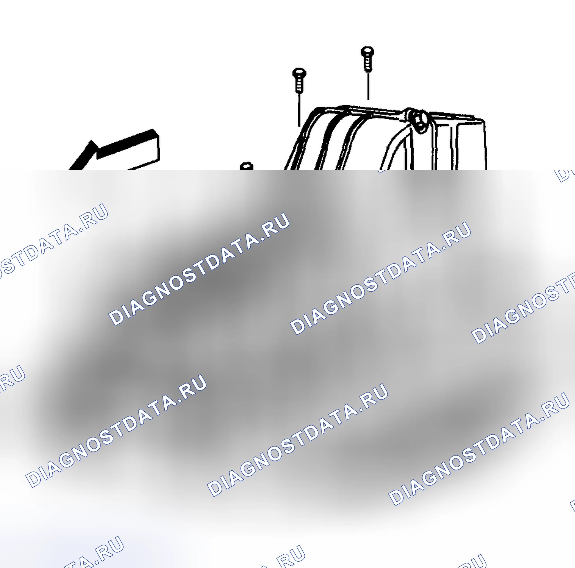 Рис. 861: Удаление масляного поддона (средний режим работы). GMC Cab & Chassis Sierra 3500 GMT800 early