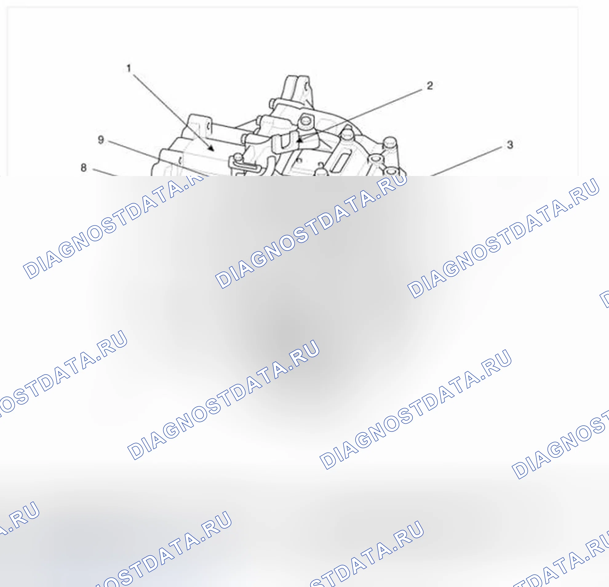 Рис. 4: Расположение компонентов. Hyundai Tucson II