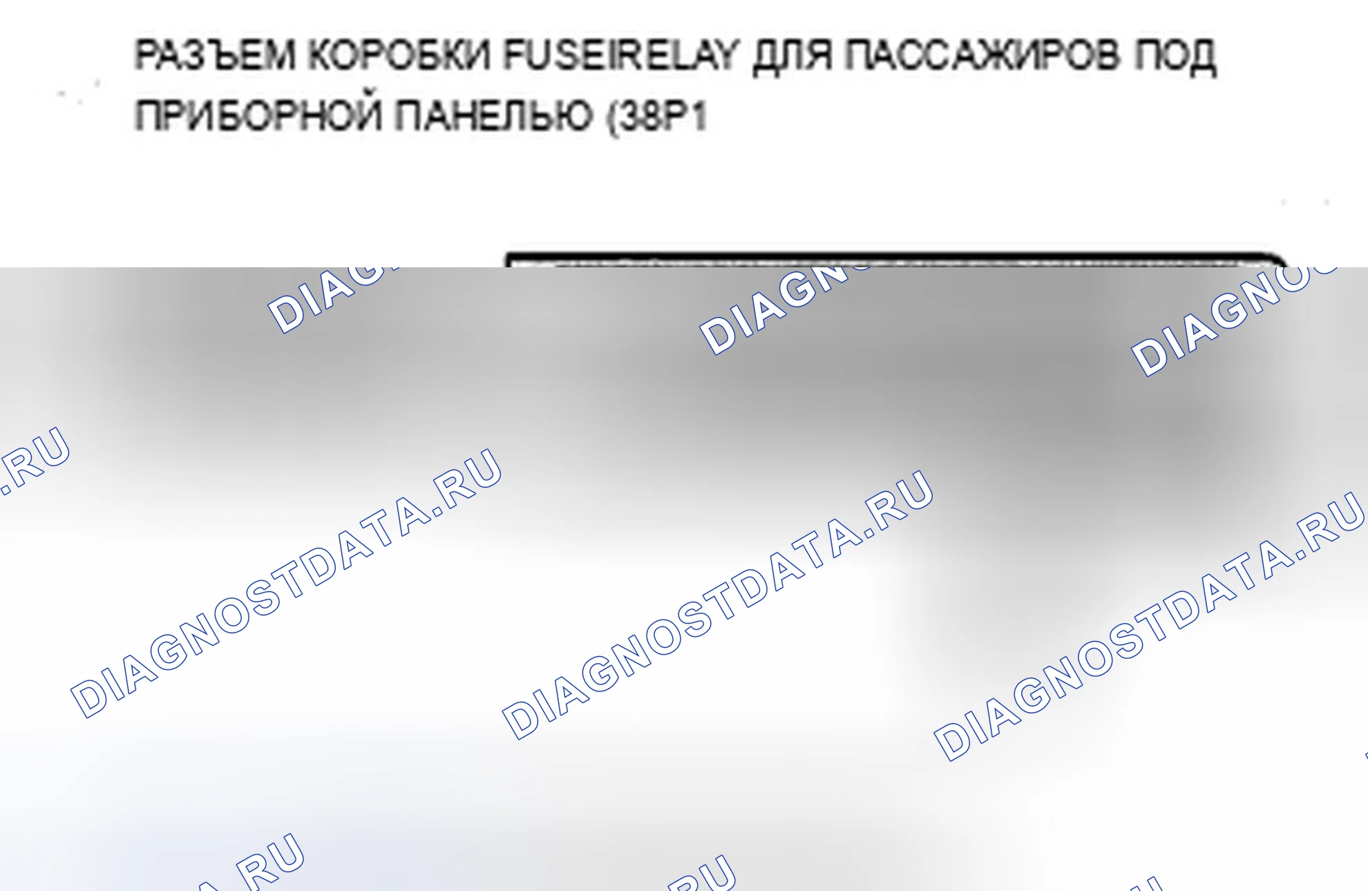 Рис. 38: B11C7 расшифровка кода ошибки: Ошибка ввода IG1 линии MICU пассажира. Acura ZDX I