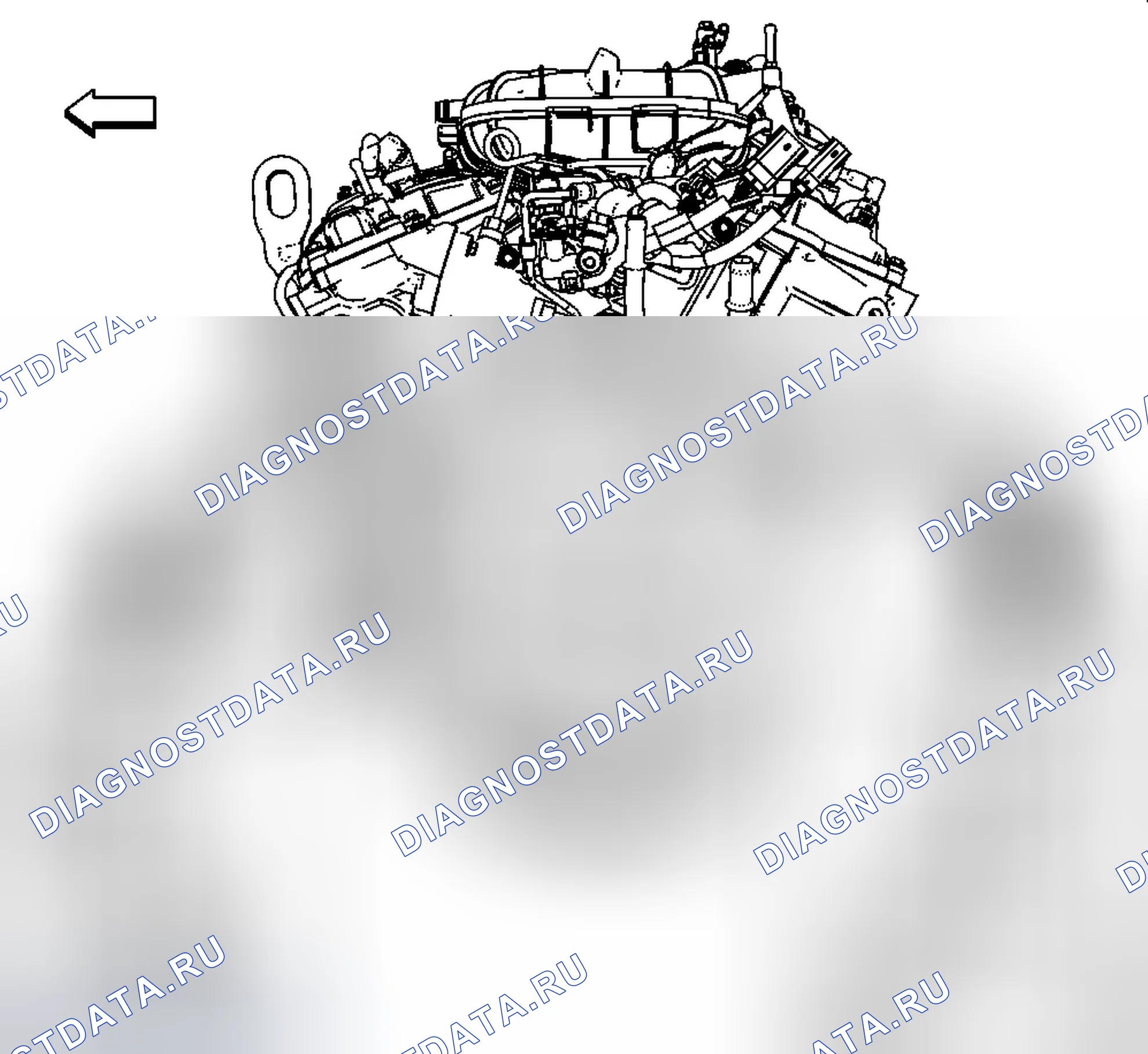 Рис. 4: Датчики кислорода (Lfw). Chevrolet Captiva I рестайлинг