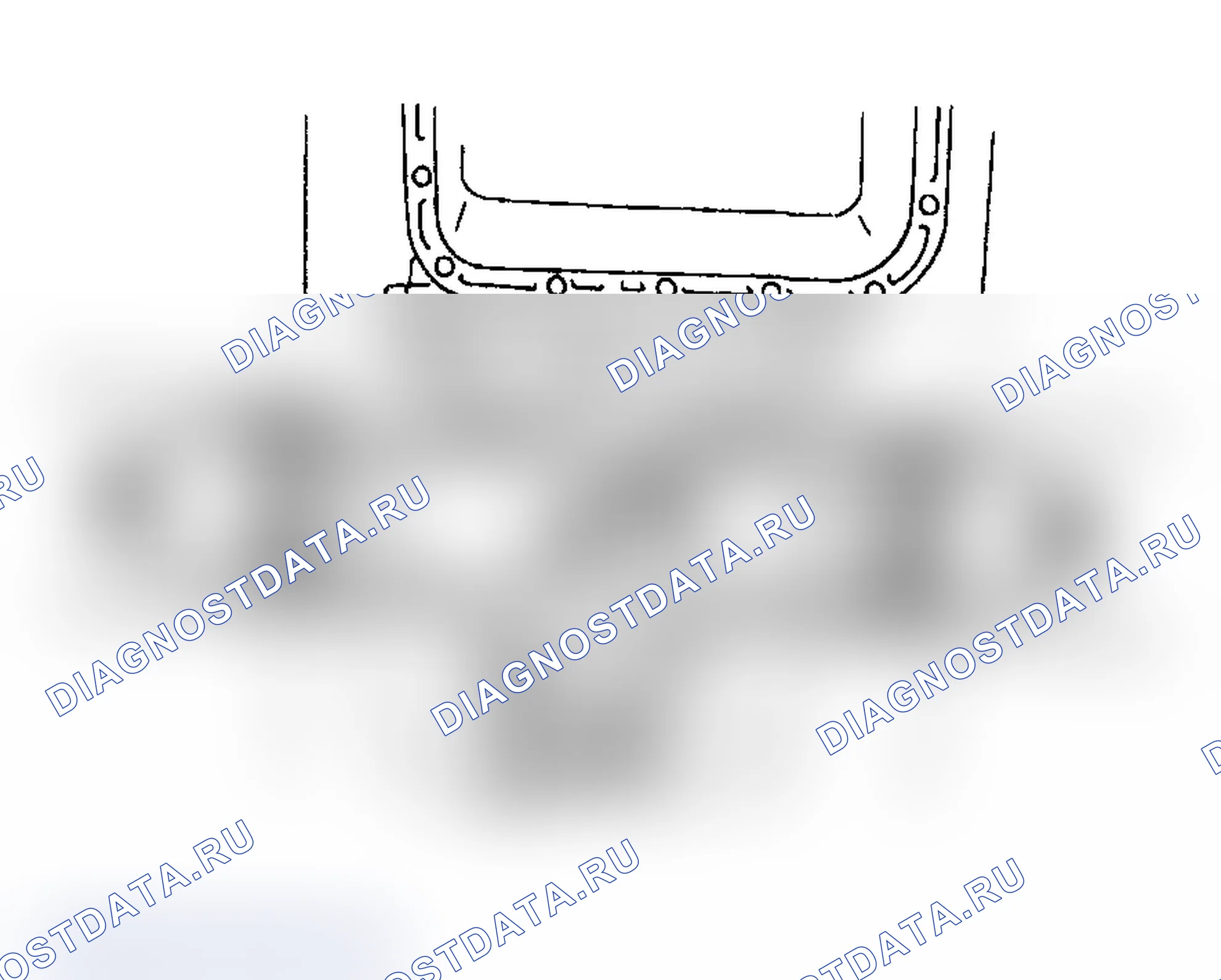 Рис. 551: ПОПЕРЕЧИНА И АМОРТИЗИРУЮЩАЯ РЕЗИНА. Subaru Impreza WRX GD/GG рестайлинг