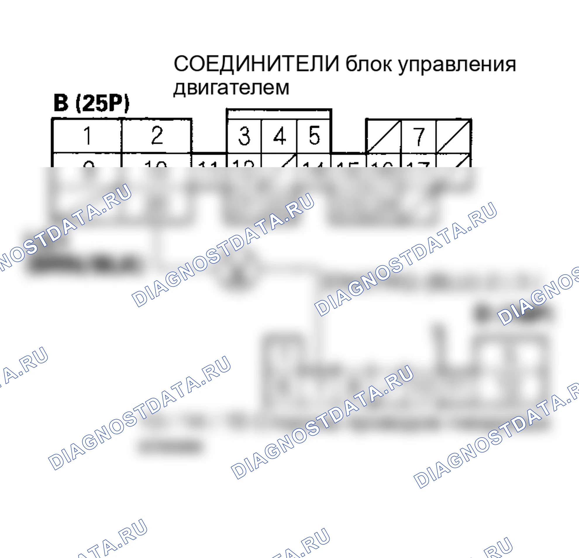 Рис. 522: расшифровка кода ошибки P1647 (4): Цепь сигнала крутящего момента двигателя с высоким входом; расшифровка кода ошибки P16B6 (4): Цепь сигнала крутящего момента двигателя. Honda Insight I
