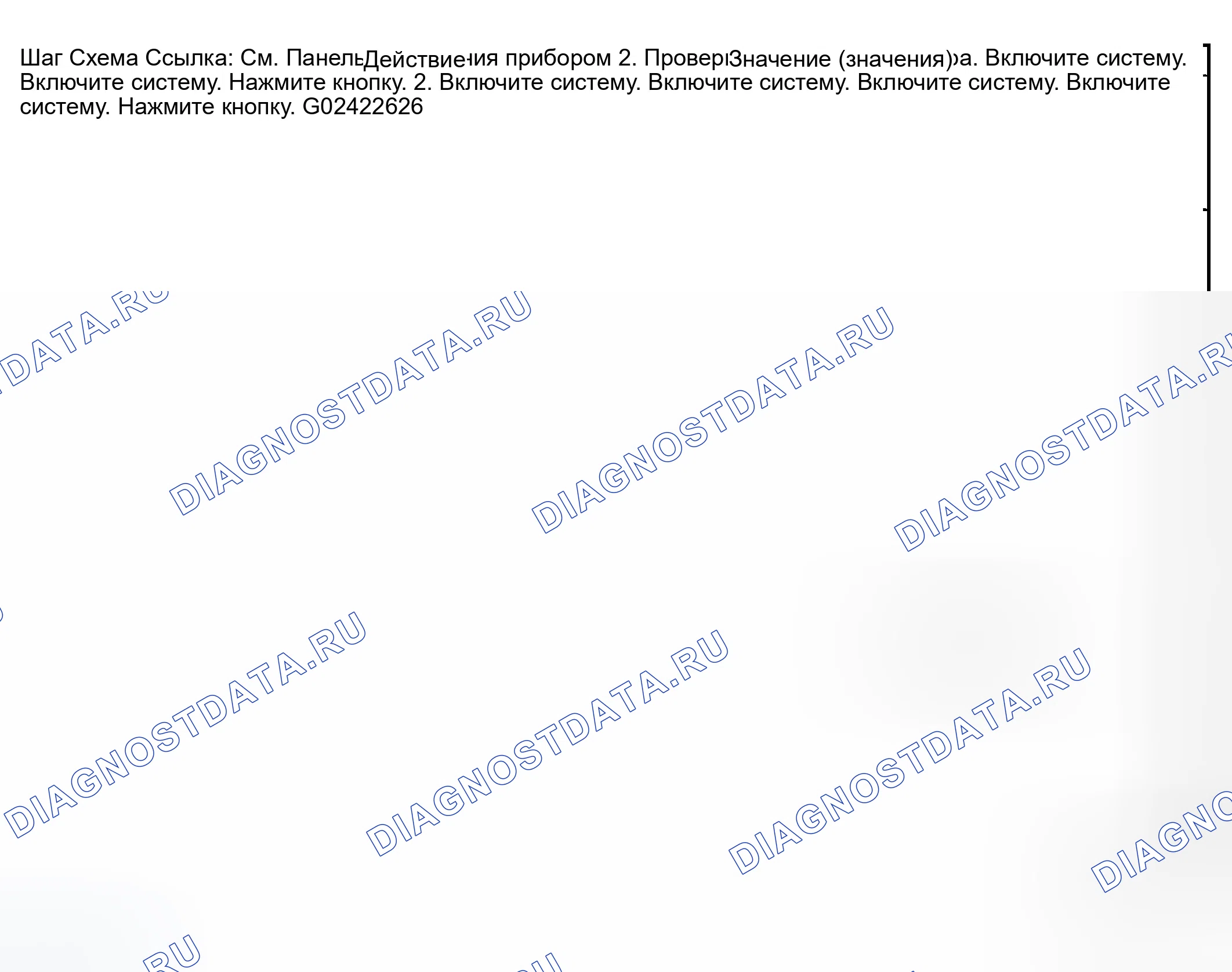 Рис. 22: Датчики панели приборов (IPC) в нерабочем состоянии. GMC Savana H2500 