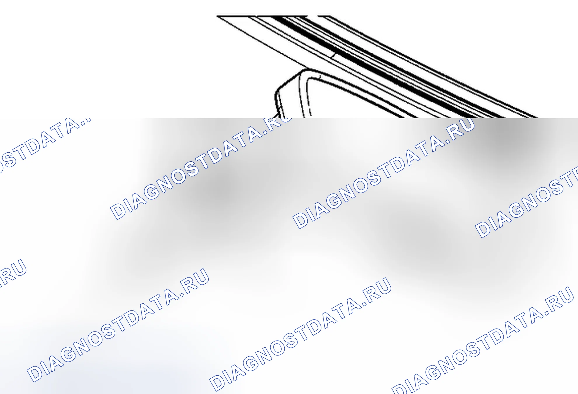 Рис. 4: Замена внутреннего зеркала заднего вида. Chevrolet Spark M300