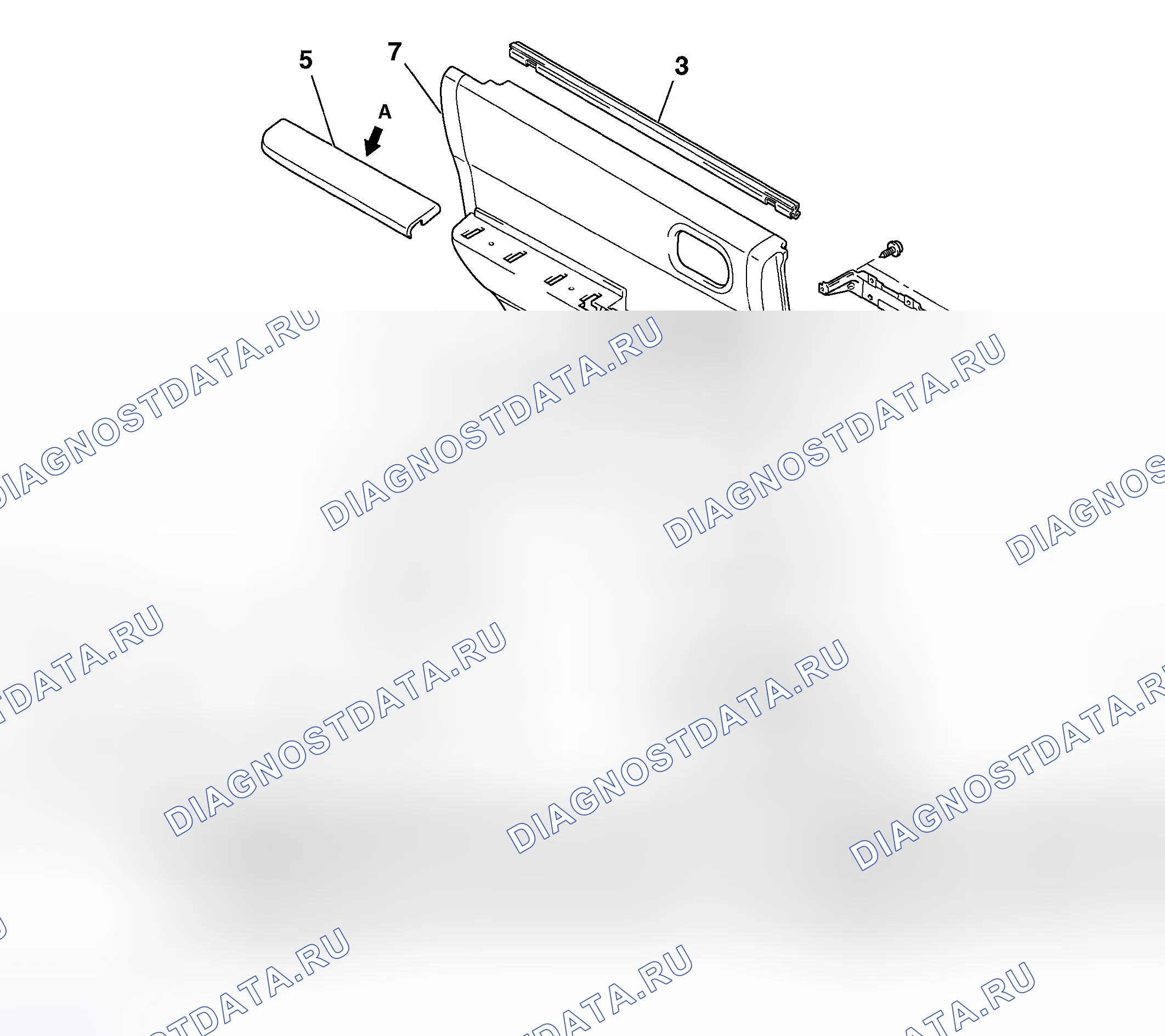 Рис. 31: < ПОДСТРОЙКА ЗАДНЕЙ ДВЕРИ >. Mitsubishi Endeavor I