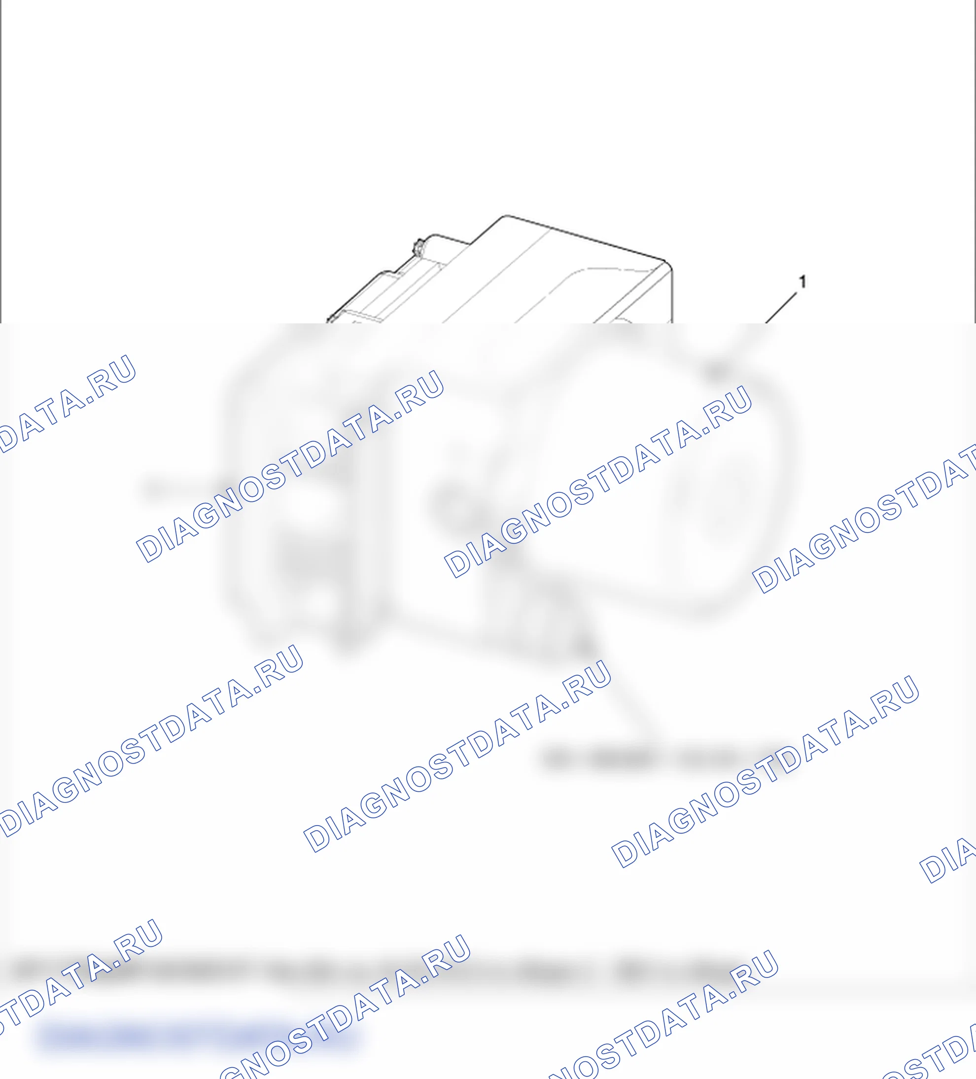 Расположение деталей блока управления АБС. Hyundai Santa Fe CM