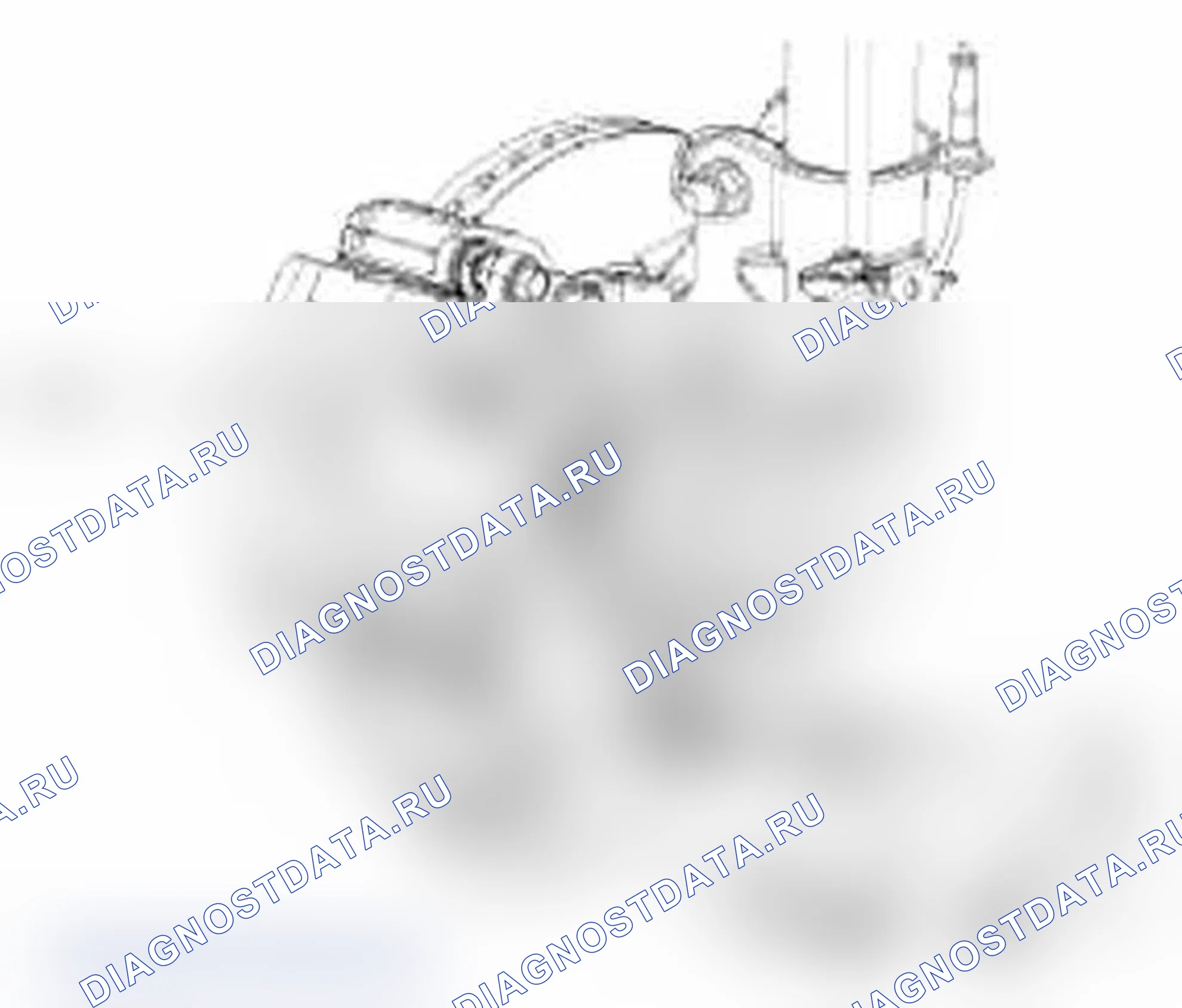 Рис. 2: Стравливание тормозной системы. Hyundai Santa Fe III