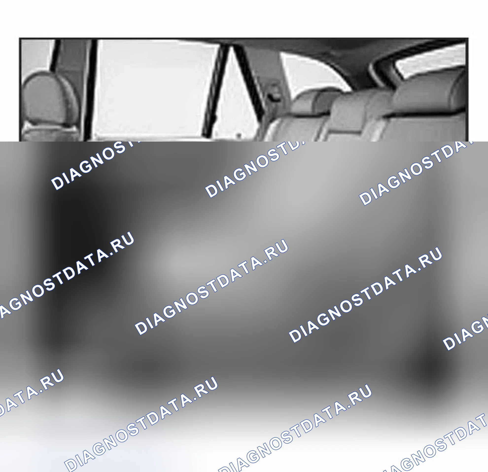 Рис. 148: Идентификация задних сидений. BMW X5 E53