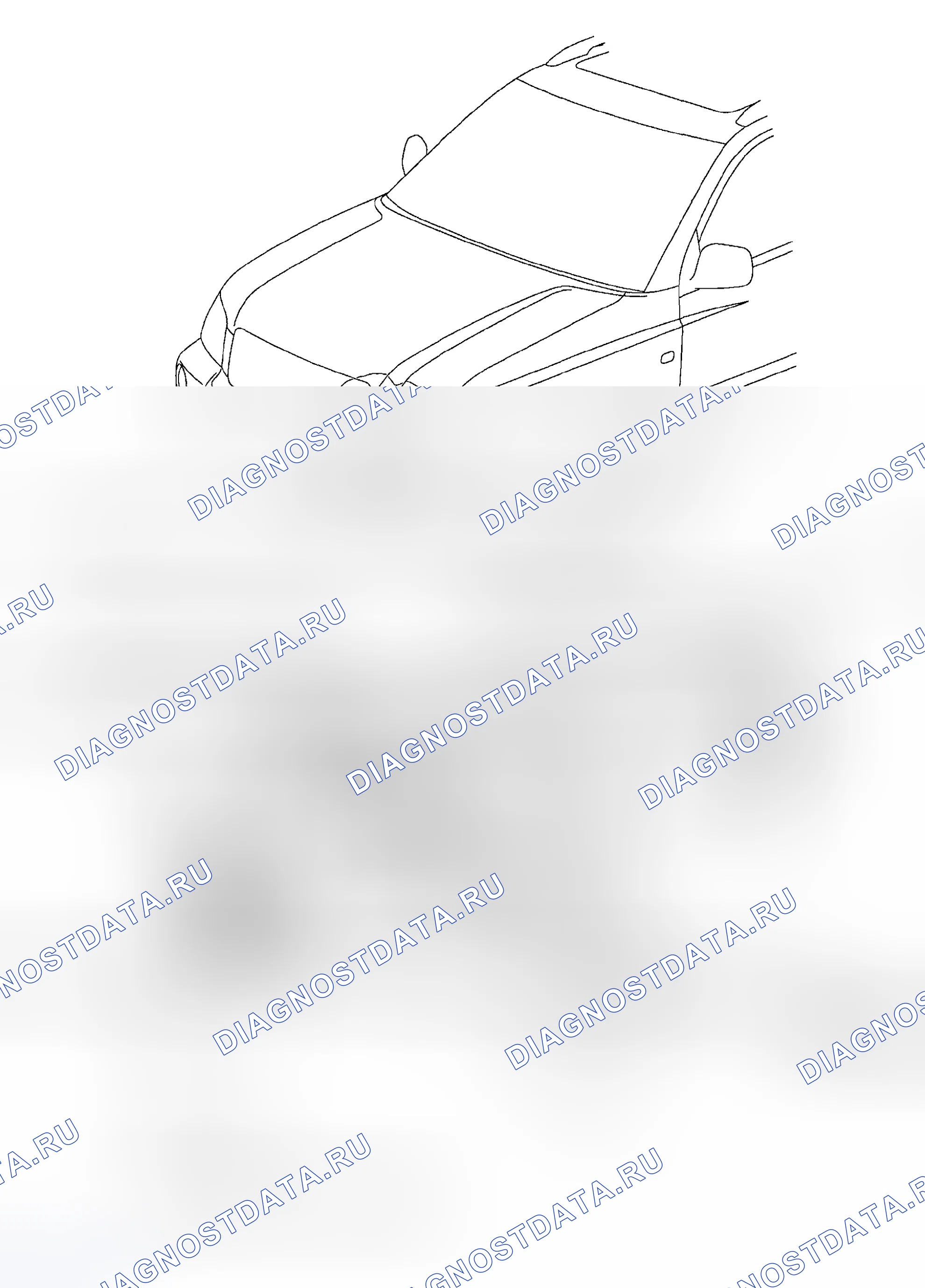 Рис. 35: РАСПОЛОЖЕНИЕ. Toyota Highlander I рестайлинг