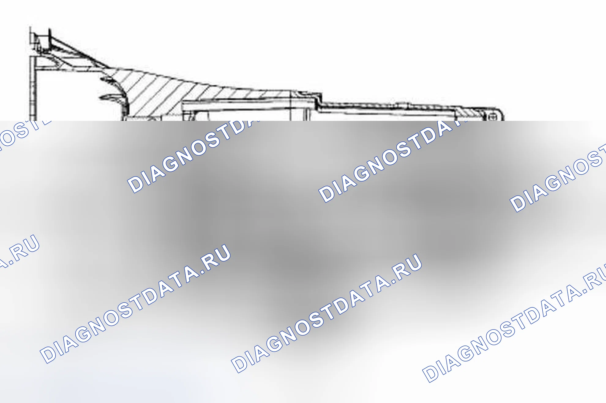 Рис. 361: Поток мощности на 3-й передаче. BMW Z4 E85/E86