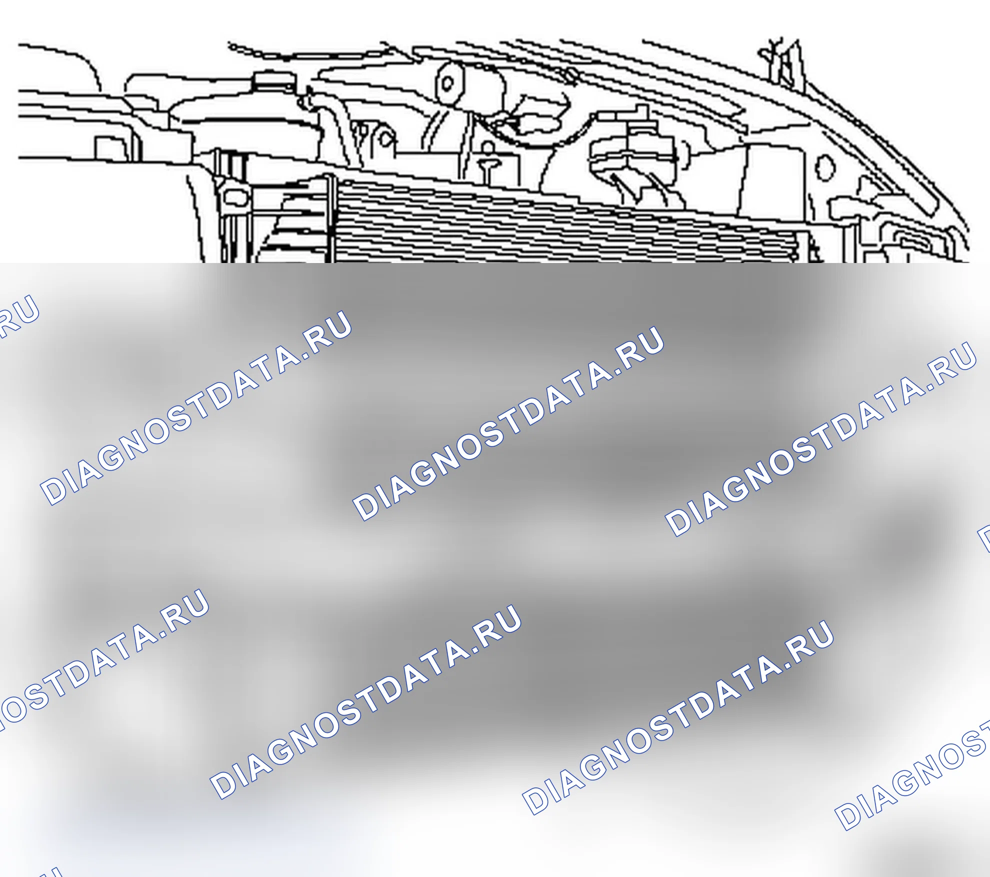 Замена опоры вентилятора (F9Q 772). Opel Movano A