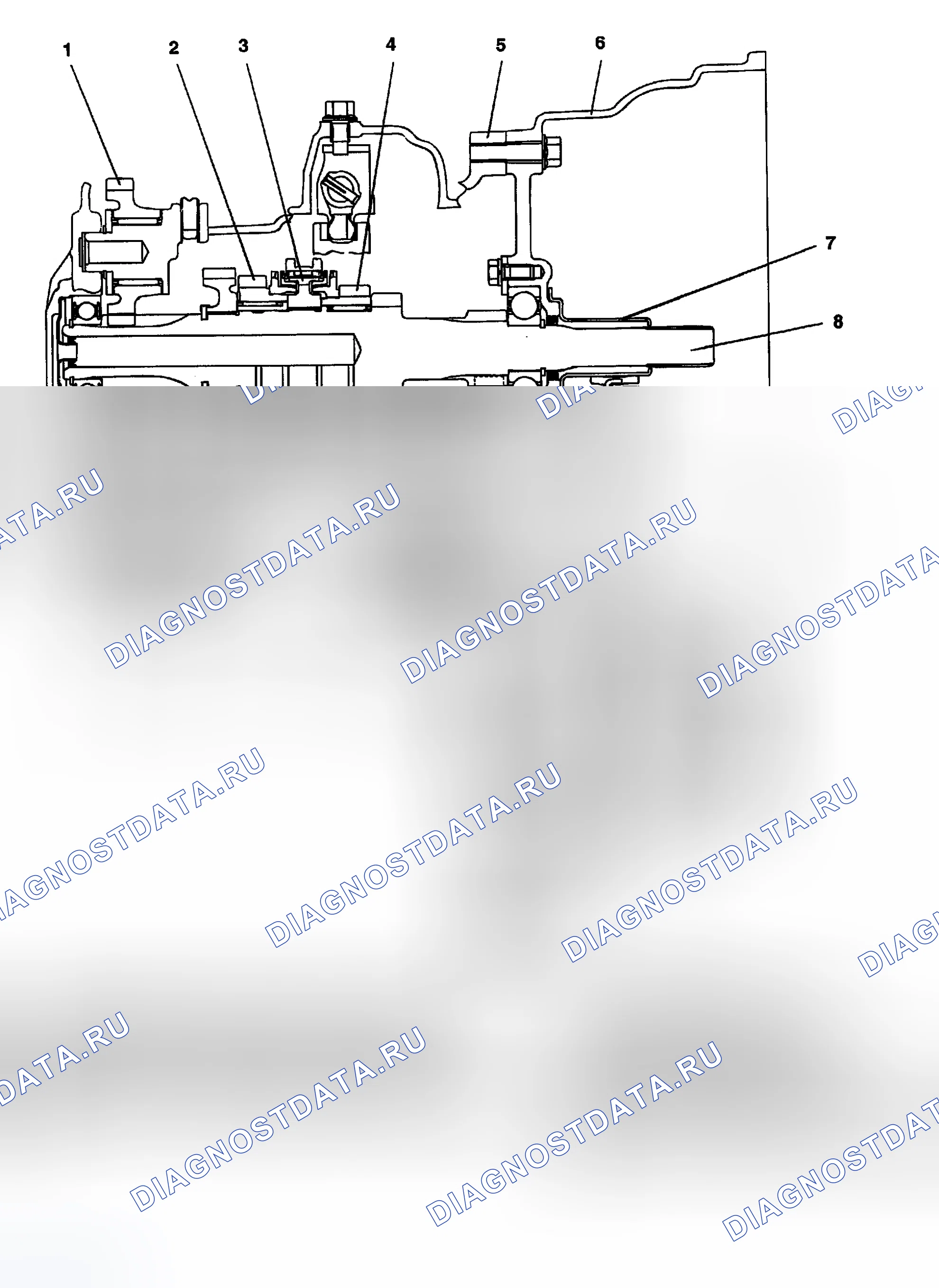 Рис. 4: Разрез (F5m42). Chrysler Sebring II