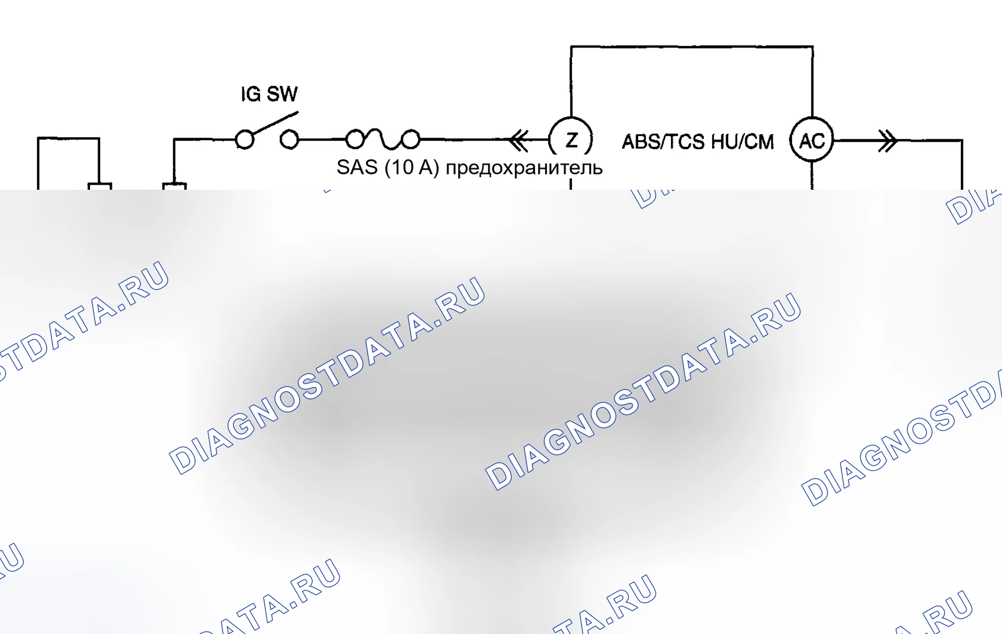 Рис. 4: расшифровка кода ошибки B1318 [ABS / TCS]. Mazda 6 GH рестайлинг