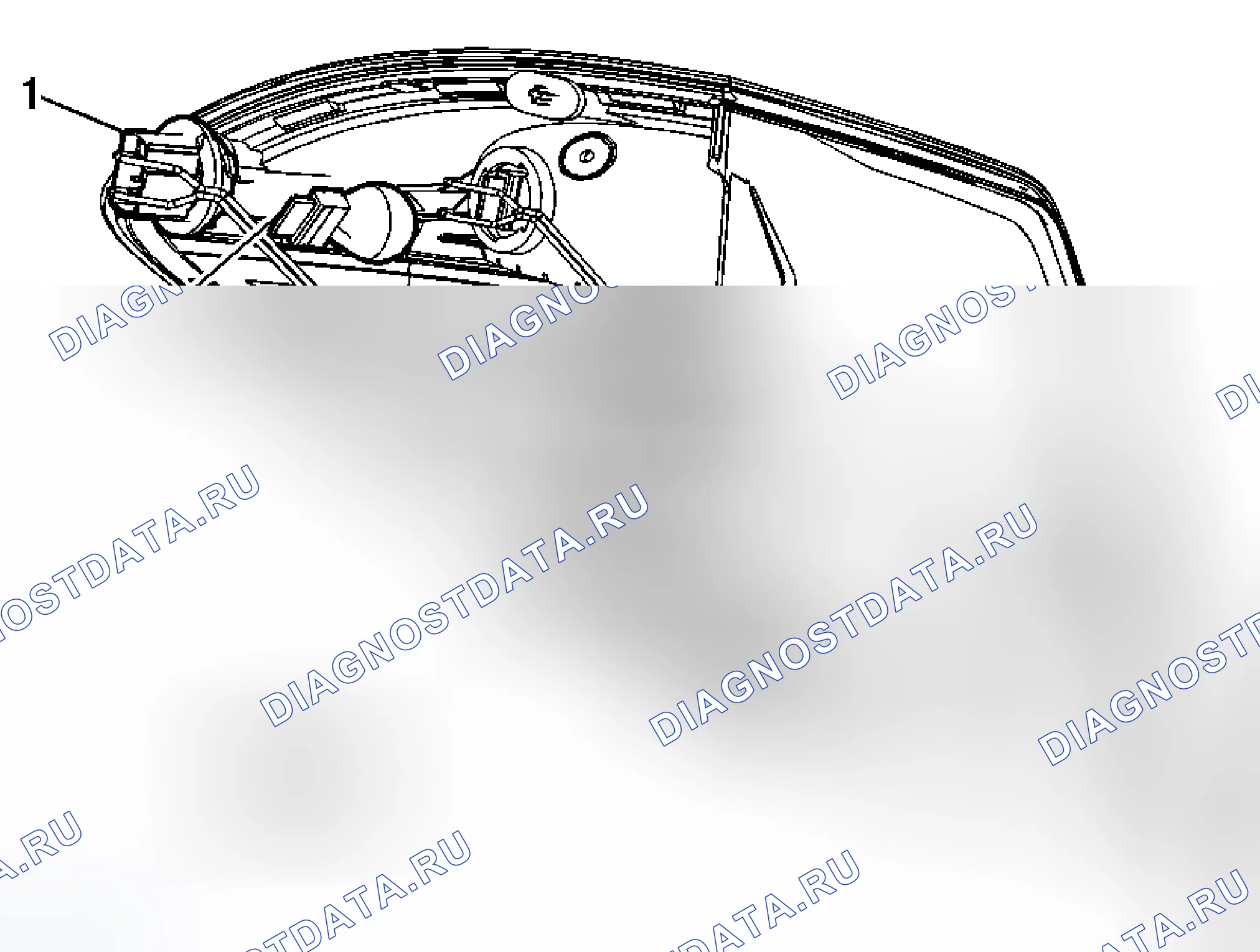 Рис. 34: Замена лампы сигнала парковки / поворота. Kia Rio III рестайлинг