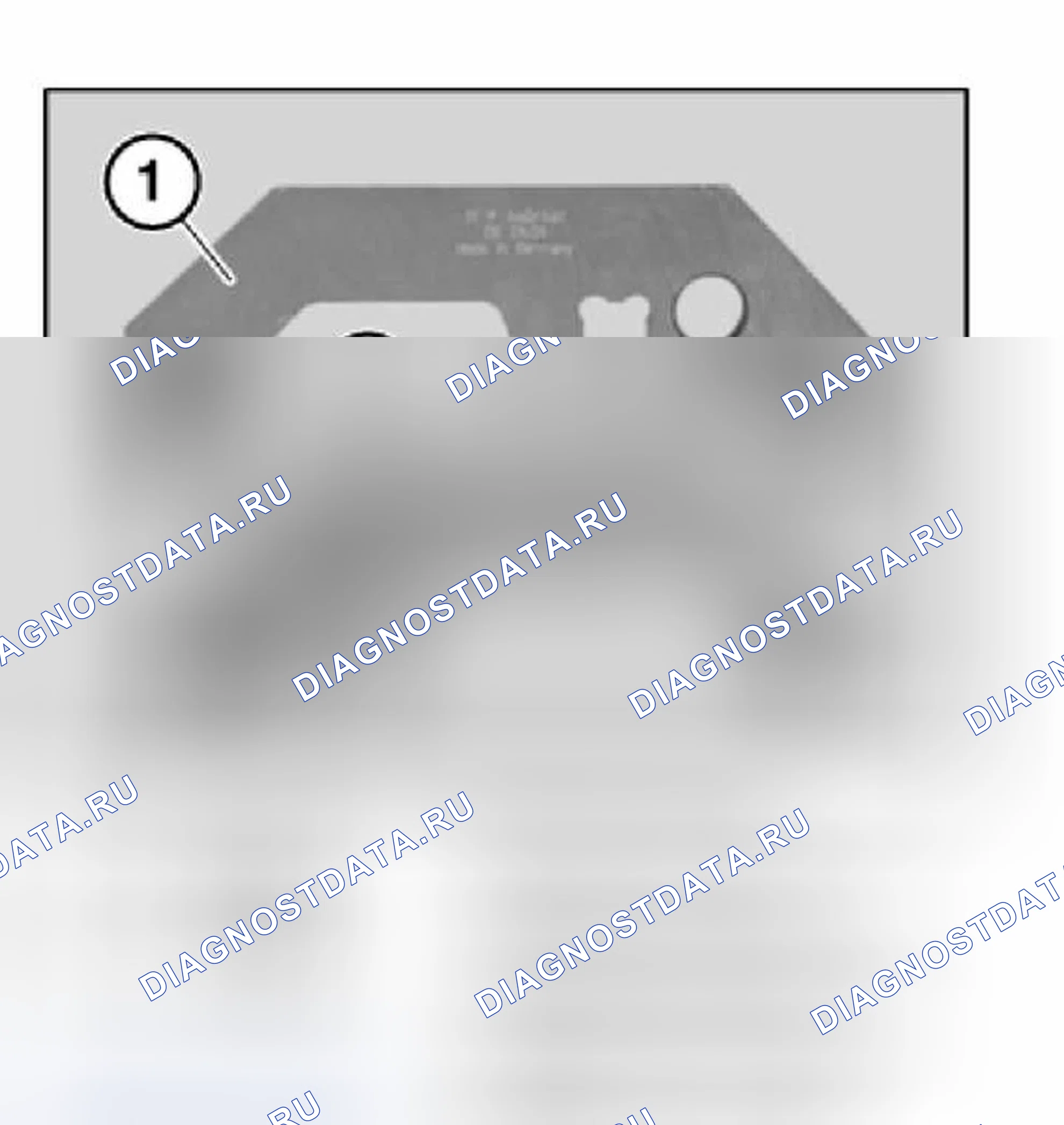 Рис. 1270: Минимальный набор: Механические инструменты. BMW X5 E53 рестайлинг