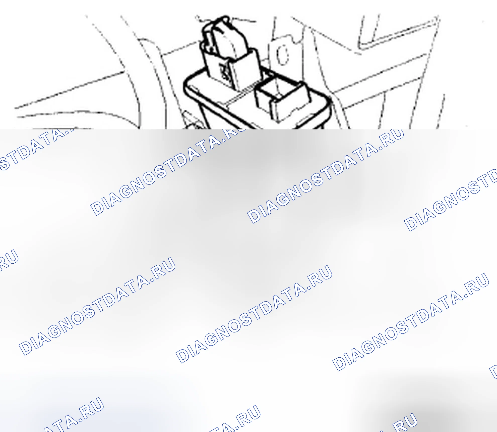 Рис. 65: Блок AFLS (A). Hyundai Genesis I