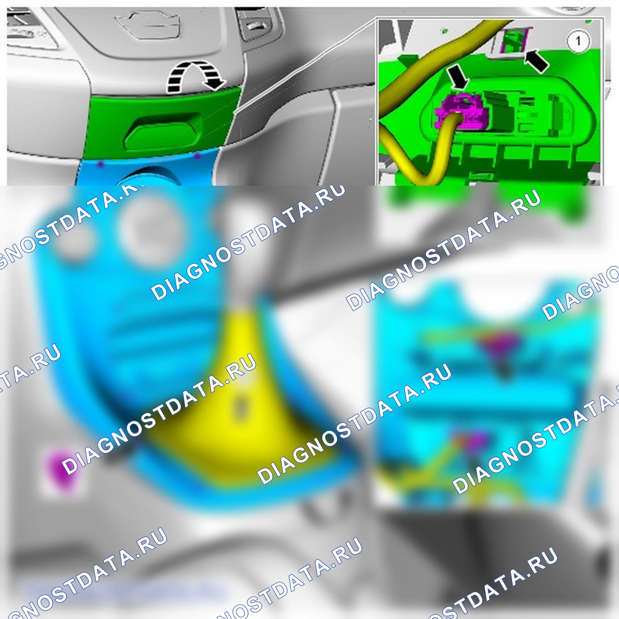 Напольная консоль: описание и работа. Ford S-MAX I