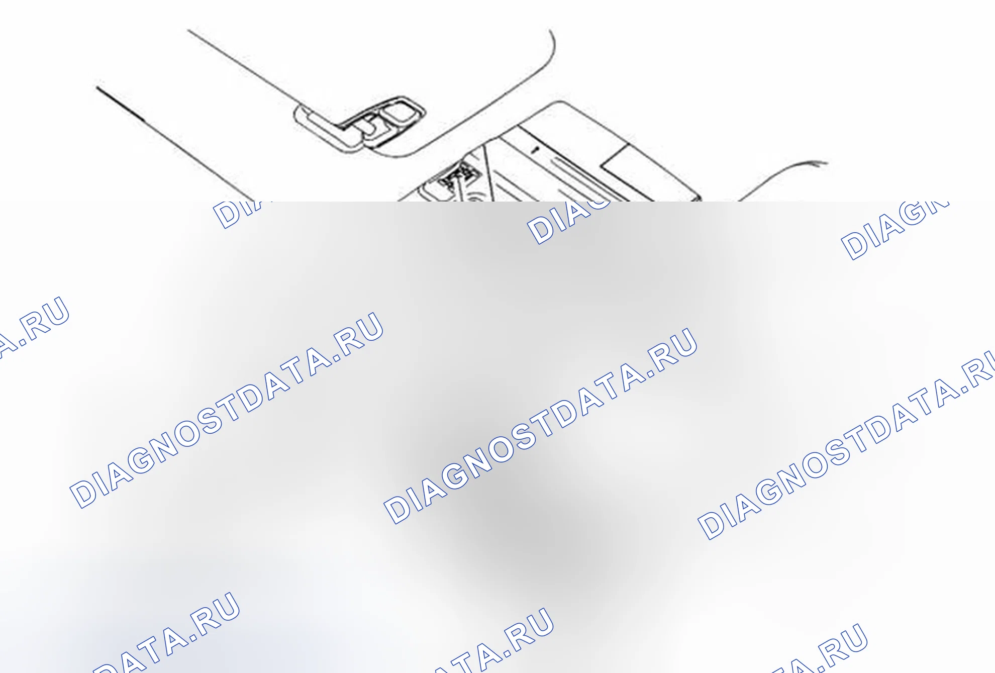 Рис. 134: Замена консоли крыши. Buick Encore I