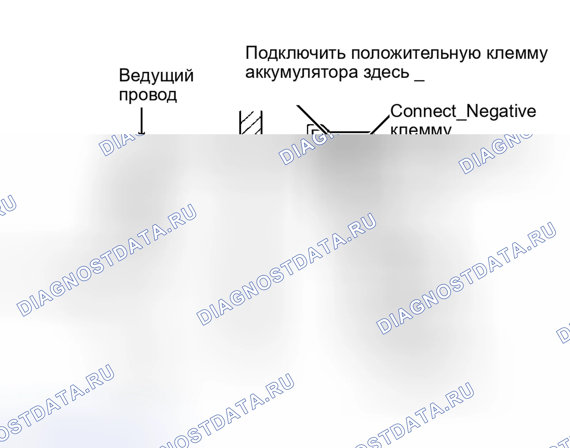 Рис. 19: Проверка работы топливного насоса путем подачи напряжения аккумулятора на топливный насос (секвойя и тундра). Toyota Sequoia I