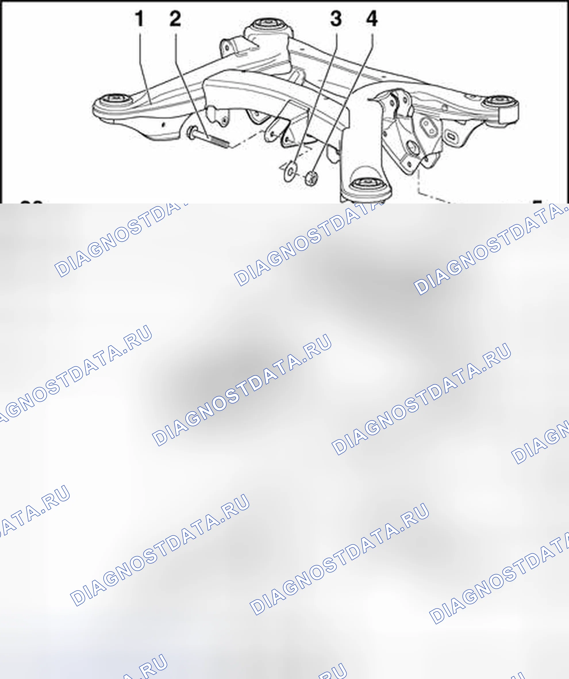 Рис. 1005: Задний конечный привод (Audi A8), обзор. Audi S4 B6