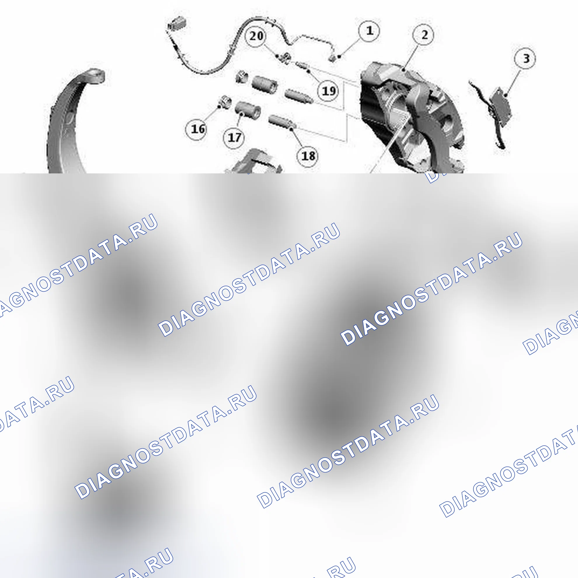 Рис. 13: РАСПОЛОЖЕНИЕ КОМПОНЕНТОВ. Jaguar XF I